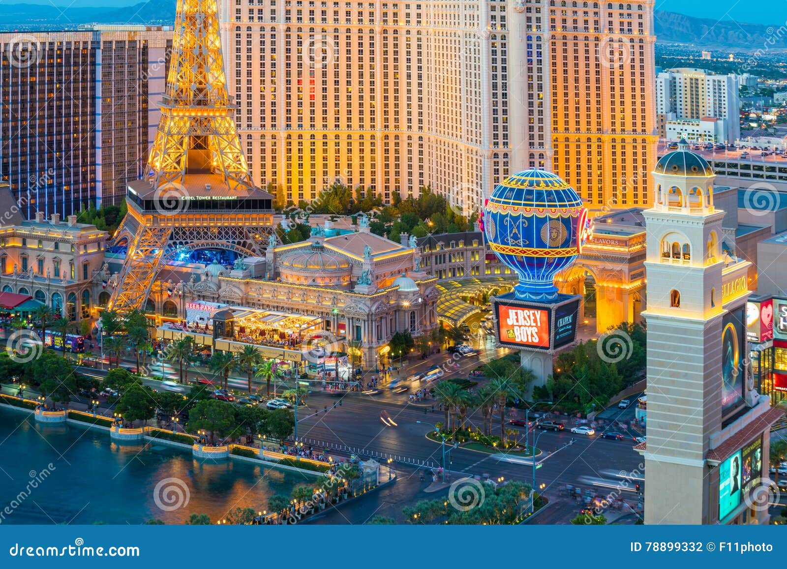 The Las Vegas Strip editorial photography. Image of casino 78899332
