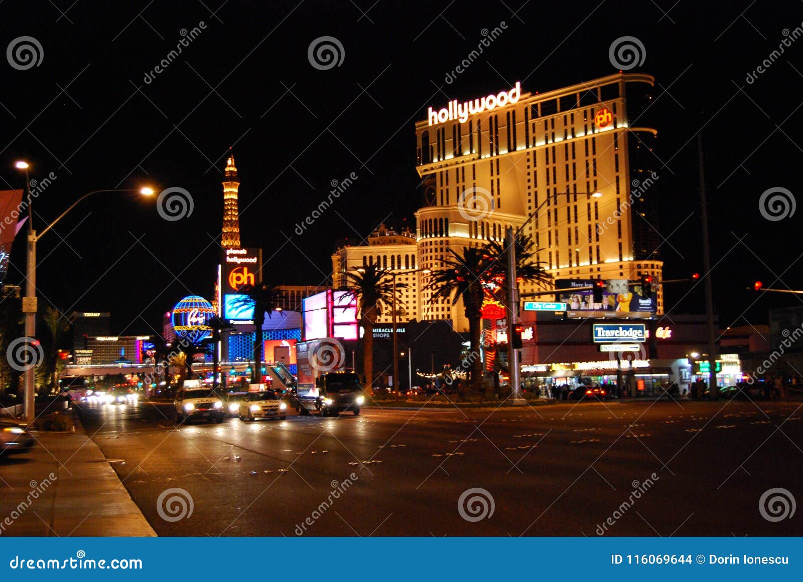 Las Vegas Strip, The Strip, Paris Las Vegas, Paris Hotel And Casino, McCarran International ...