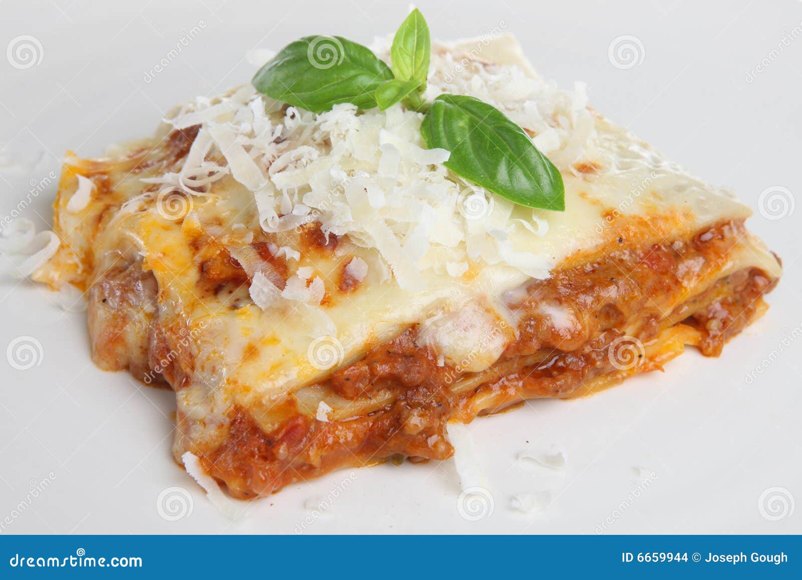 Lasagna Slice stock photo. Image of cuisine, food, cheese 6659944