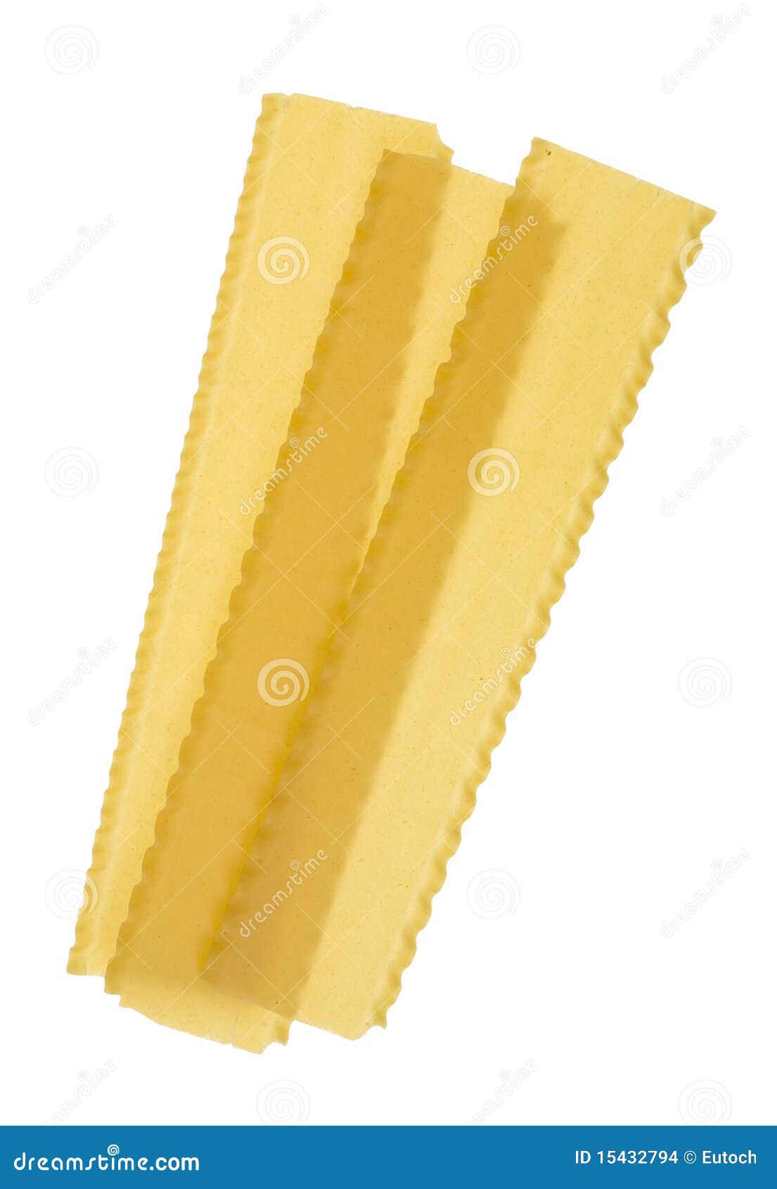 Lasagna Strips stock photo. Image of flat, dried, noodle 15432794