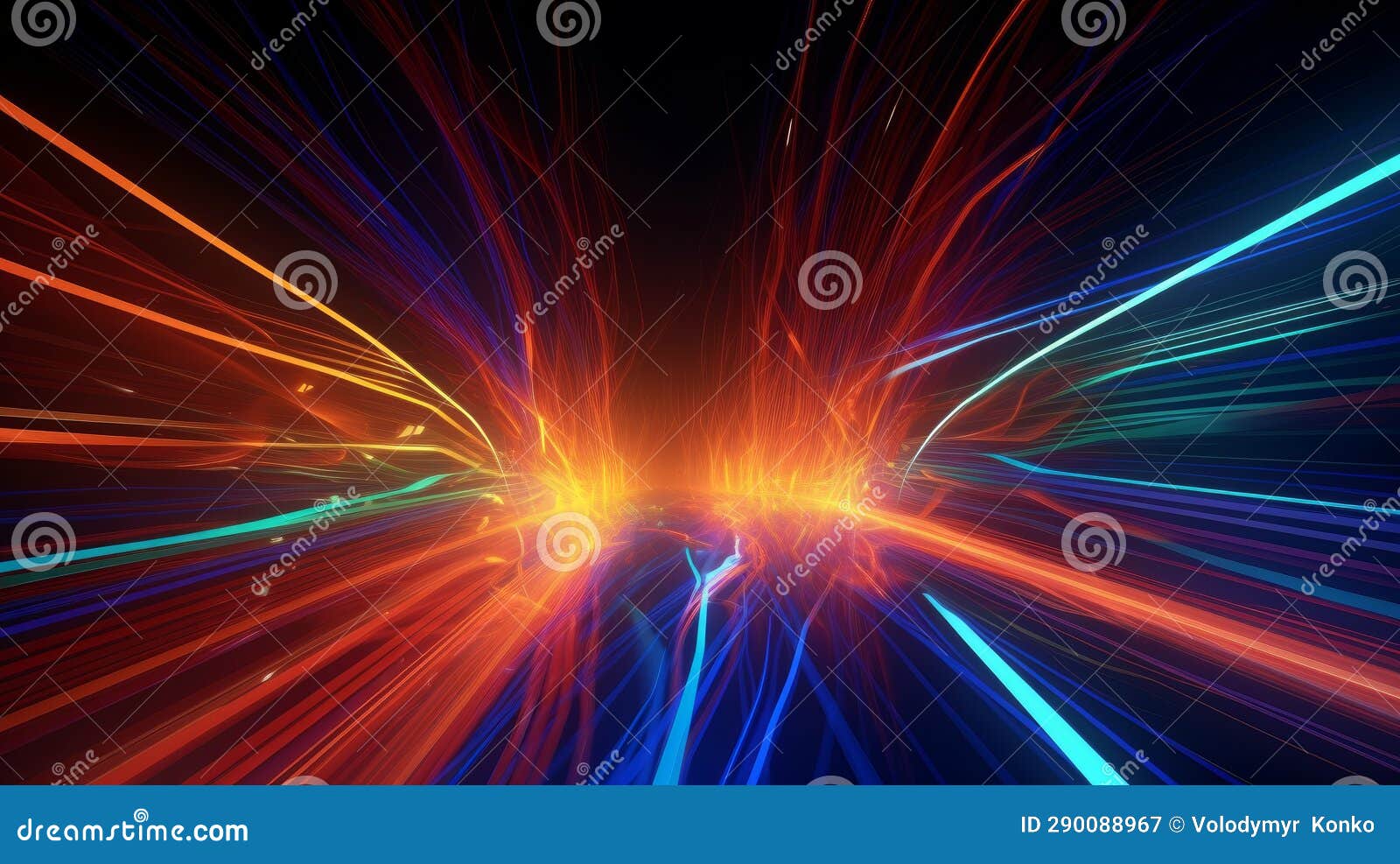 Laser Beam Line Abstract Background. Generative Ai Stock Image Image of modern, energy 290088967
