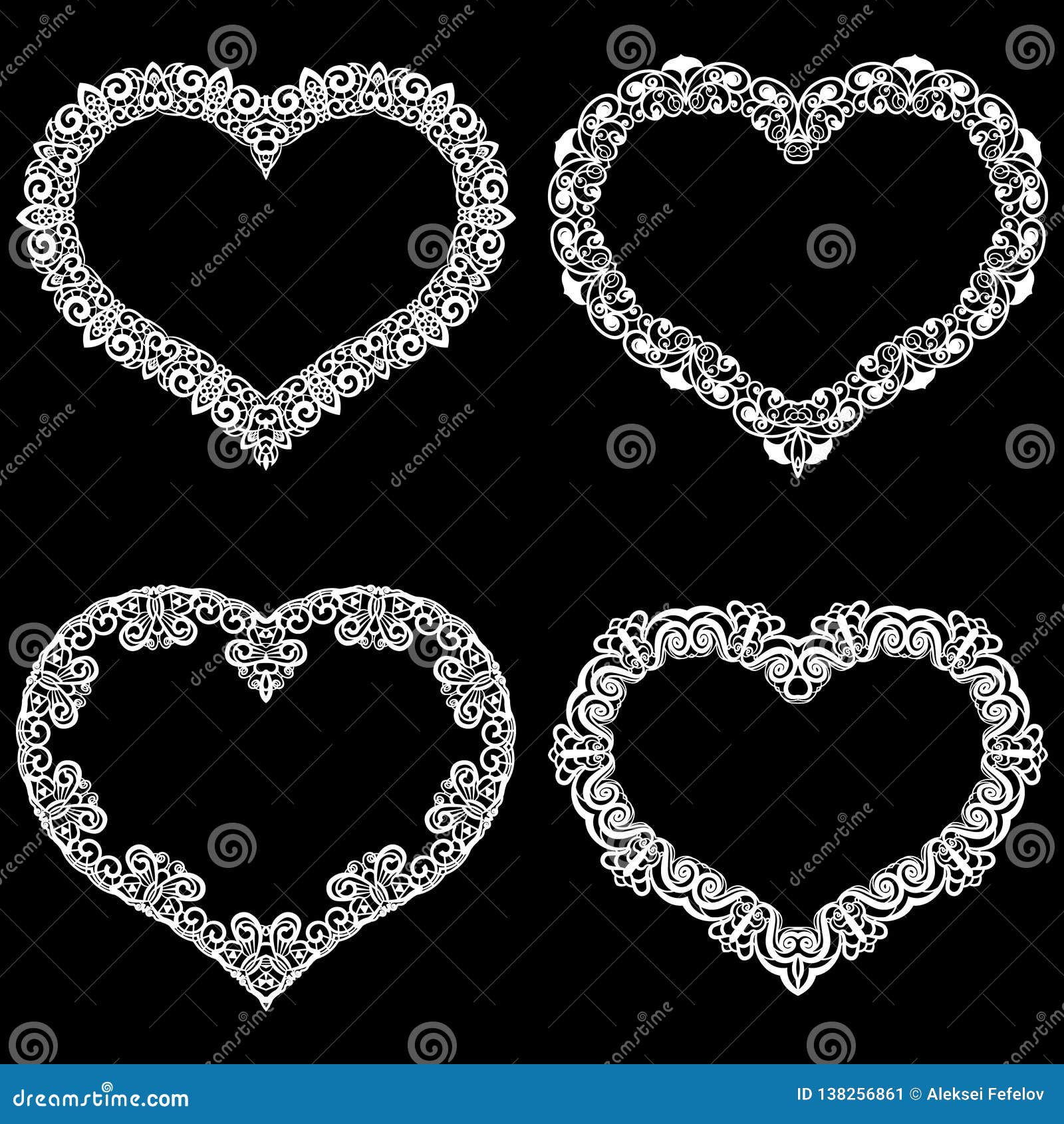 Download Laser Cut Frame In The Shape Of A Heart With Lace Border ...