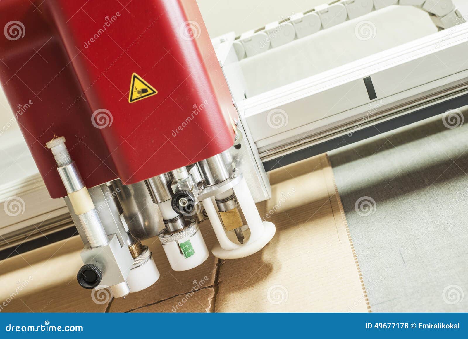 Laser cutting machine stock photo. Image of manufacturing 49677178