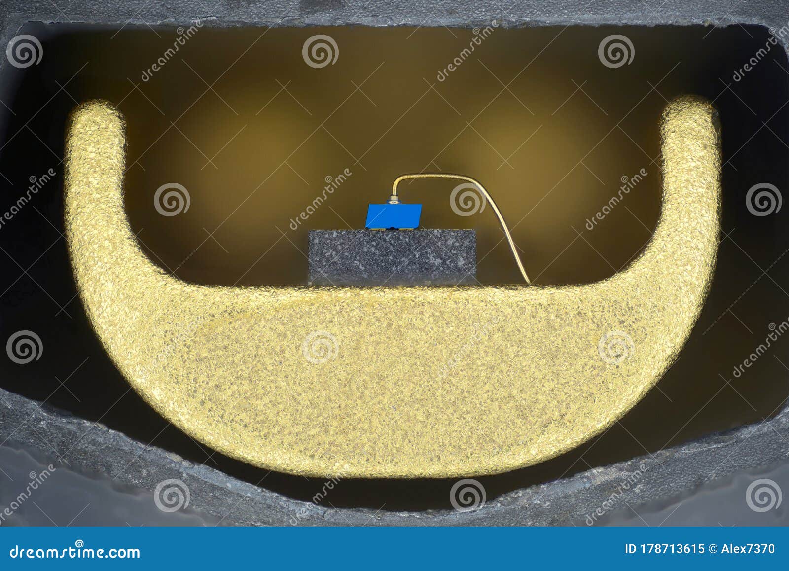 Laser Diode, Taken from a Dvd Drive Stock Image Image of diode, macro