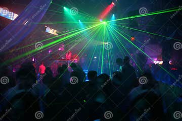 Laser disco stock photo. Image of crowd, house, forecasting - 2351650