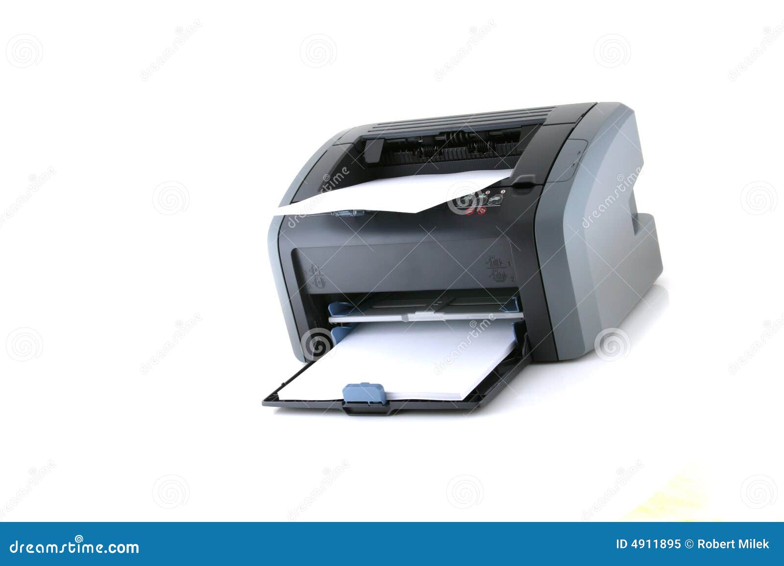 Laser printer stock image. Image of printer, equipment 4911895