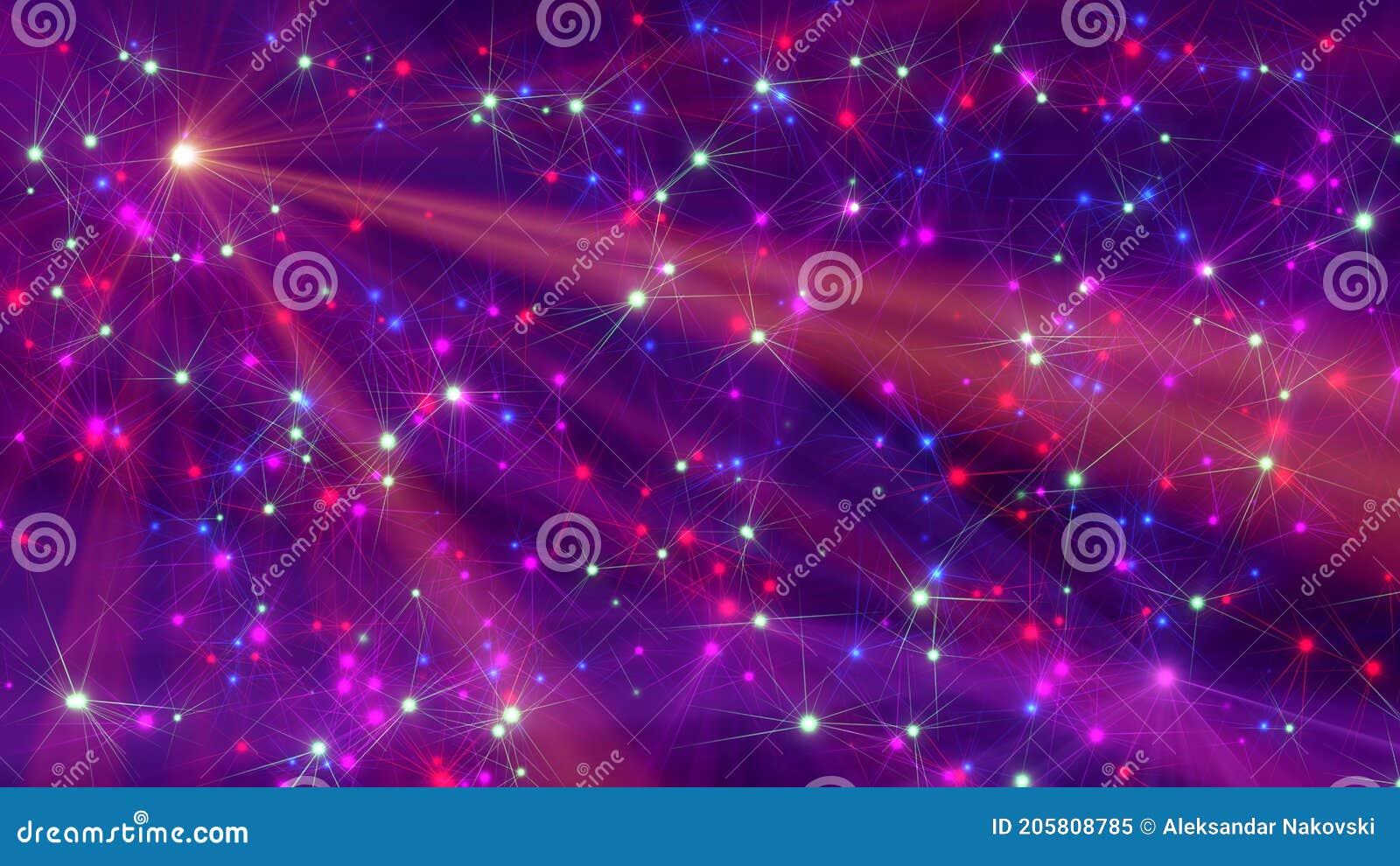 Laser ray light neon rays stock illustration. Illustration of color