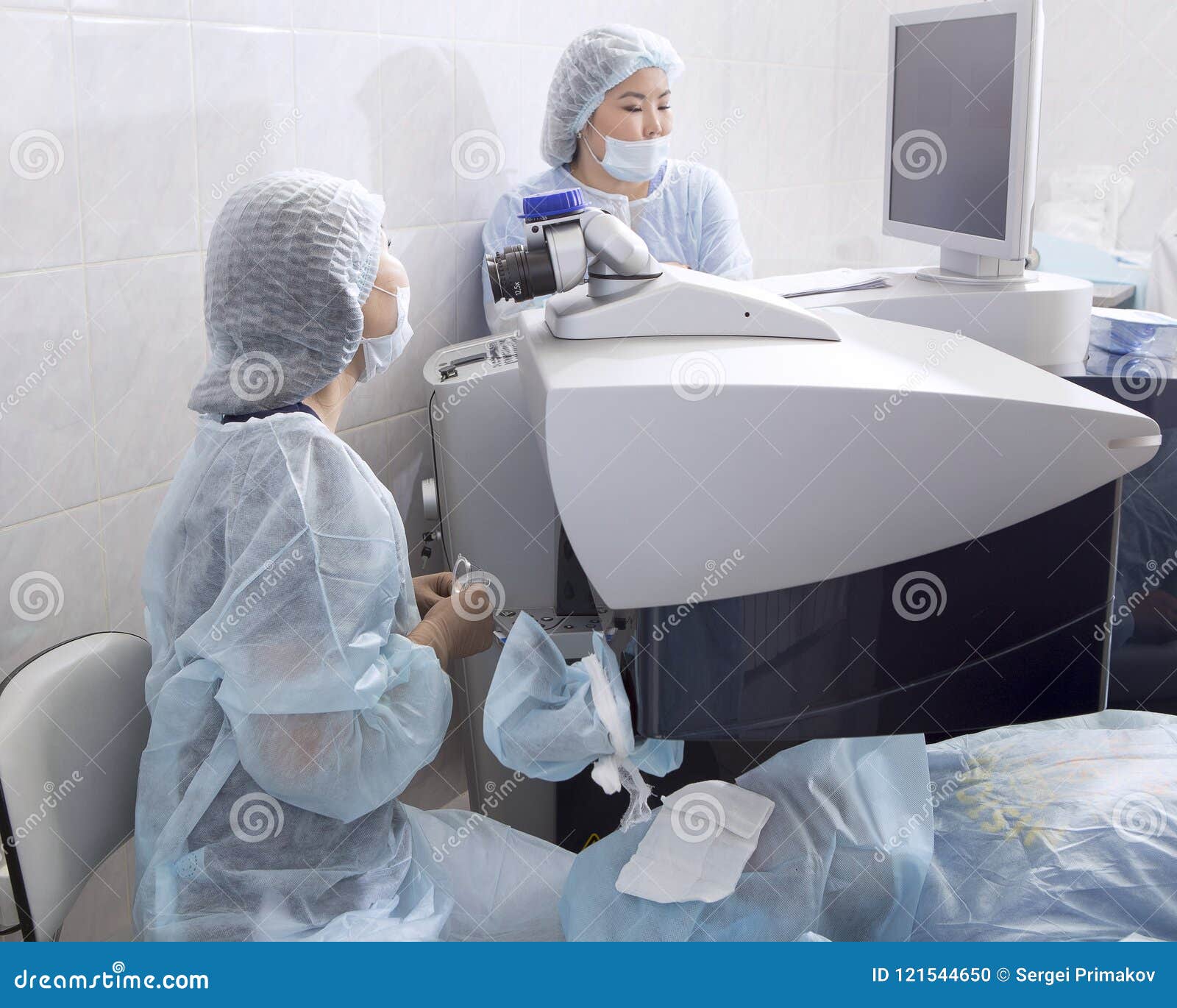 Laser Surgery for Vision Correction Stock Photo Image of cataract