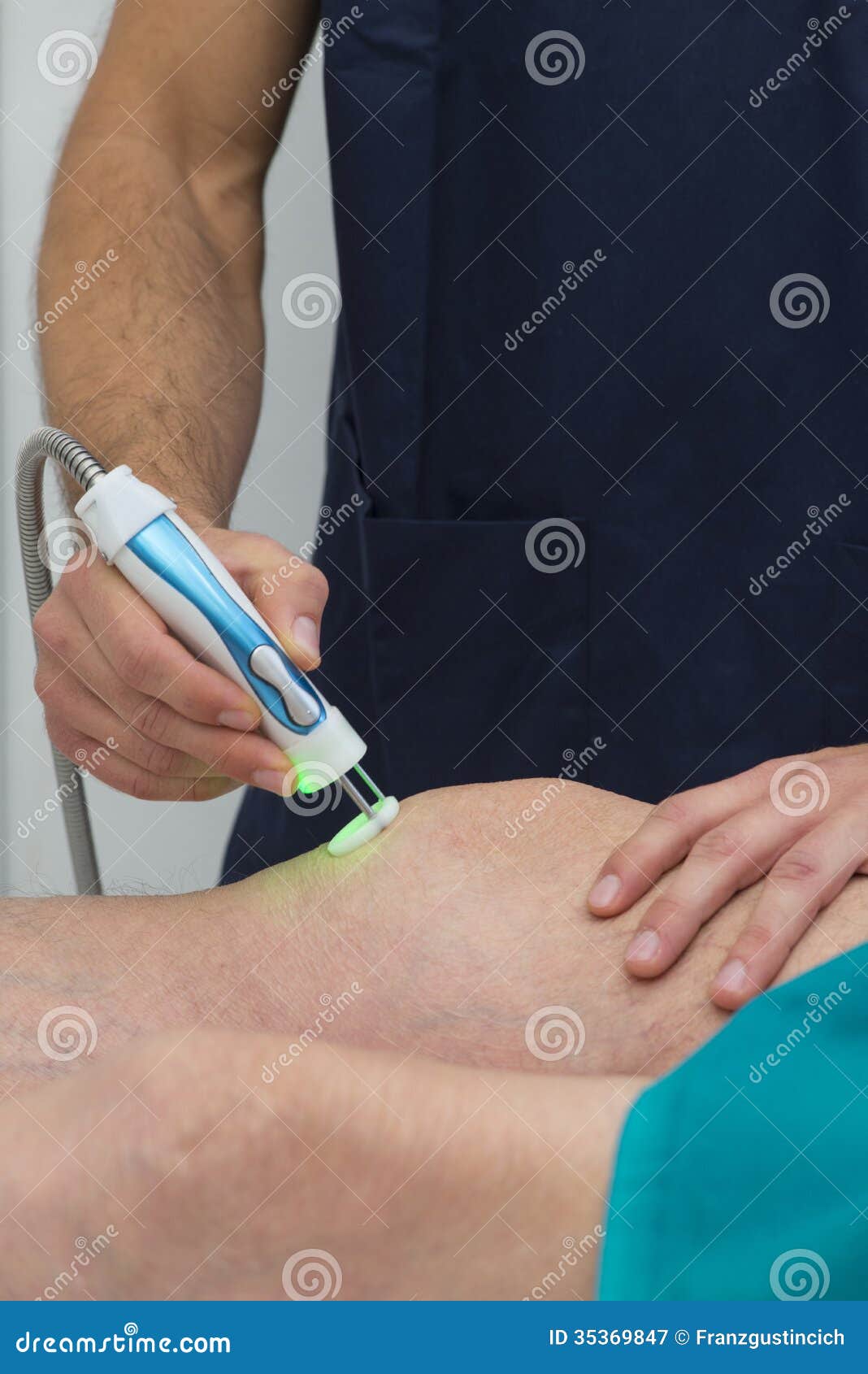 Lasertherapy stock image. Image of disabled, pain, cure 35369847