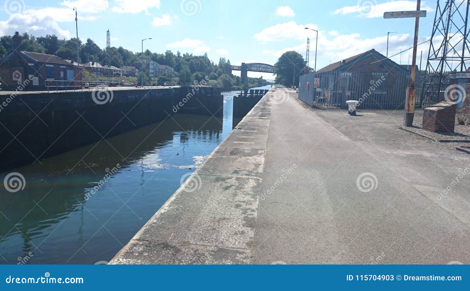 Latchford Locks, Warrington Stock Image Image of canal, ship 115704903