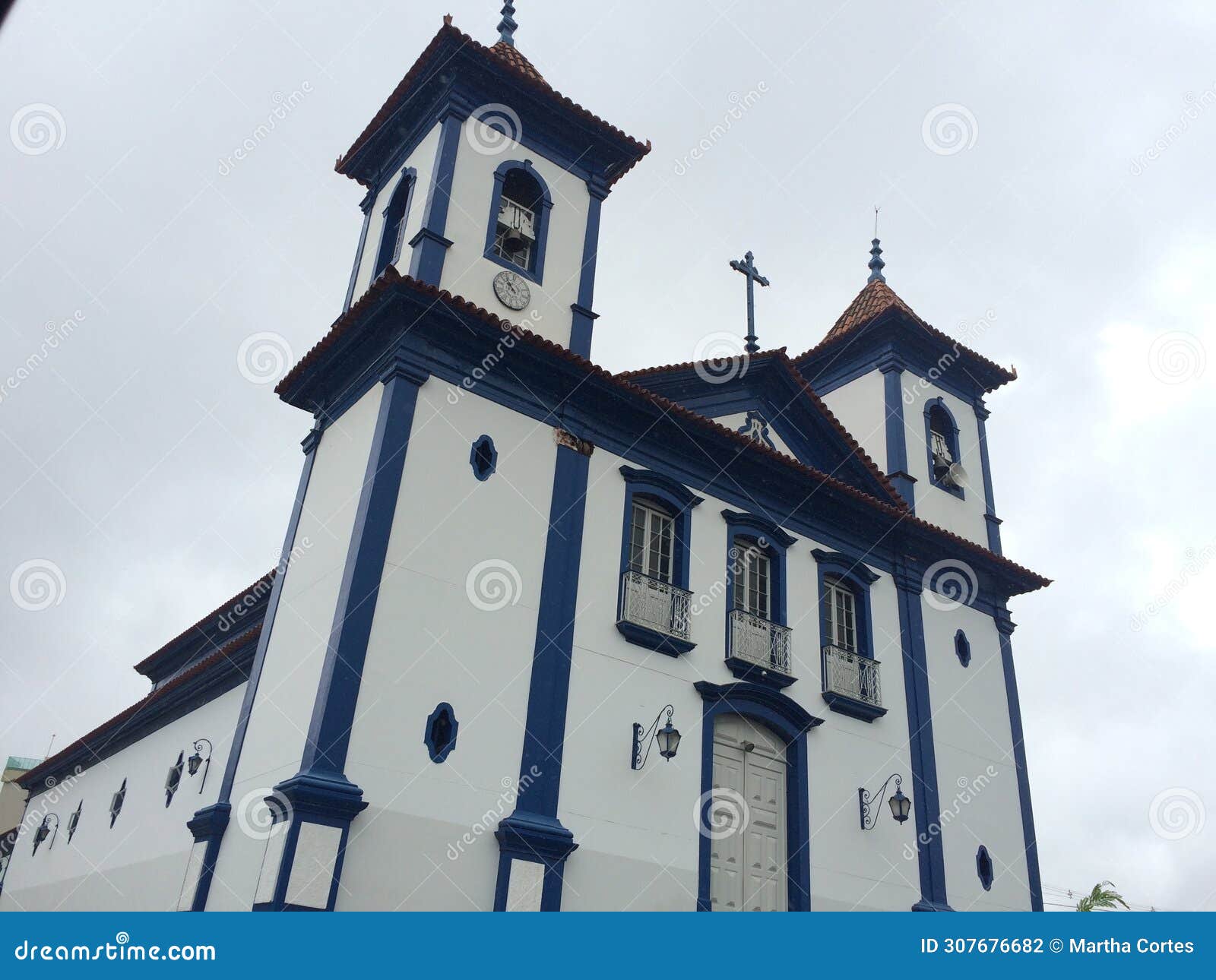 a late baroque style church in sete lagoas, brazil