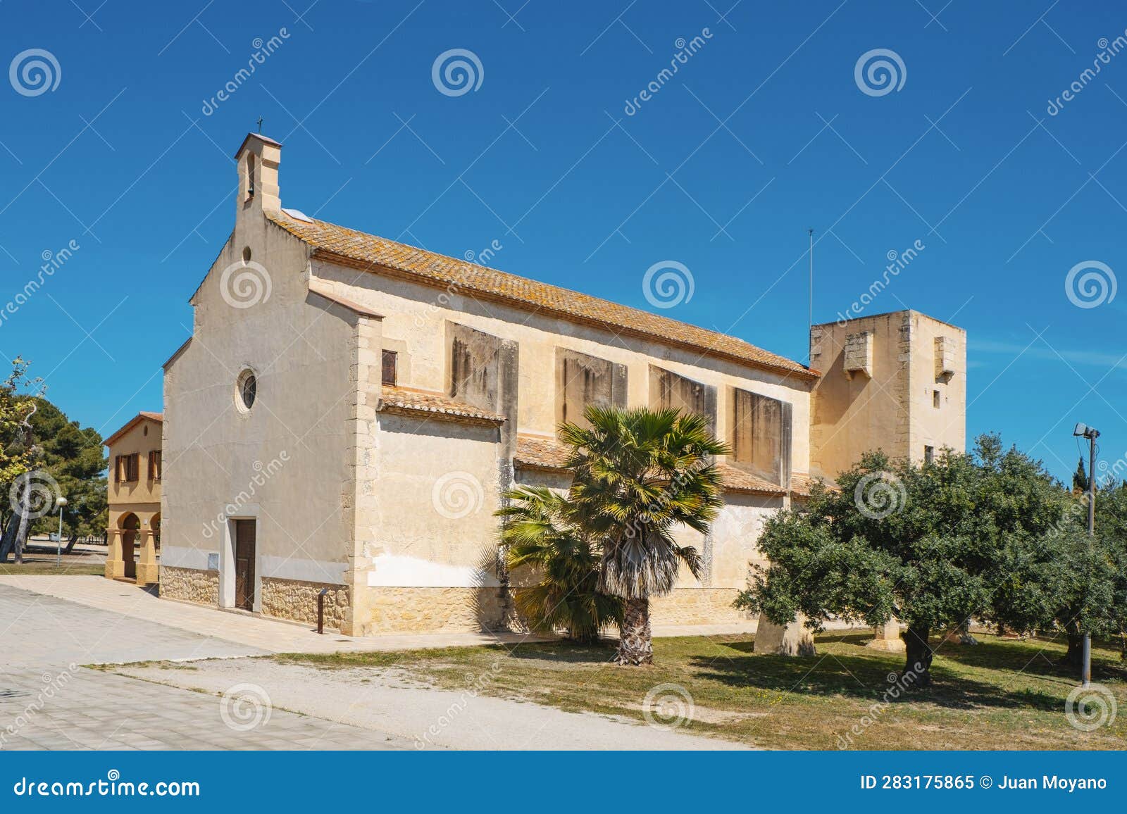 our lady of la pineda shrine, in vila-seca, spain