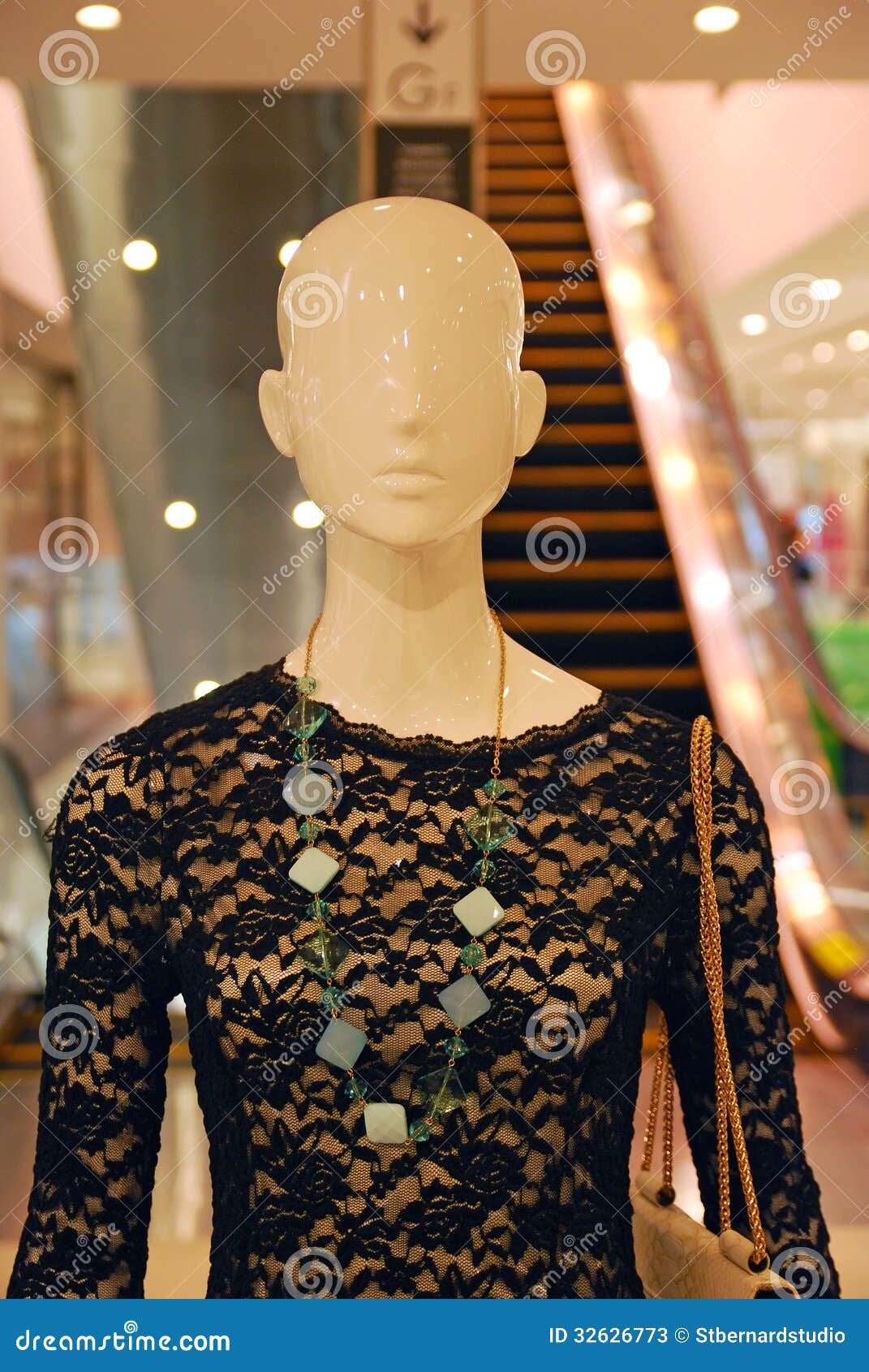 Latest Fashion Design on a Mannequin Stock Image - Image of clothes