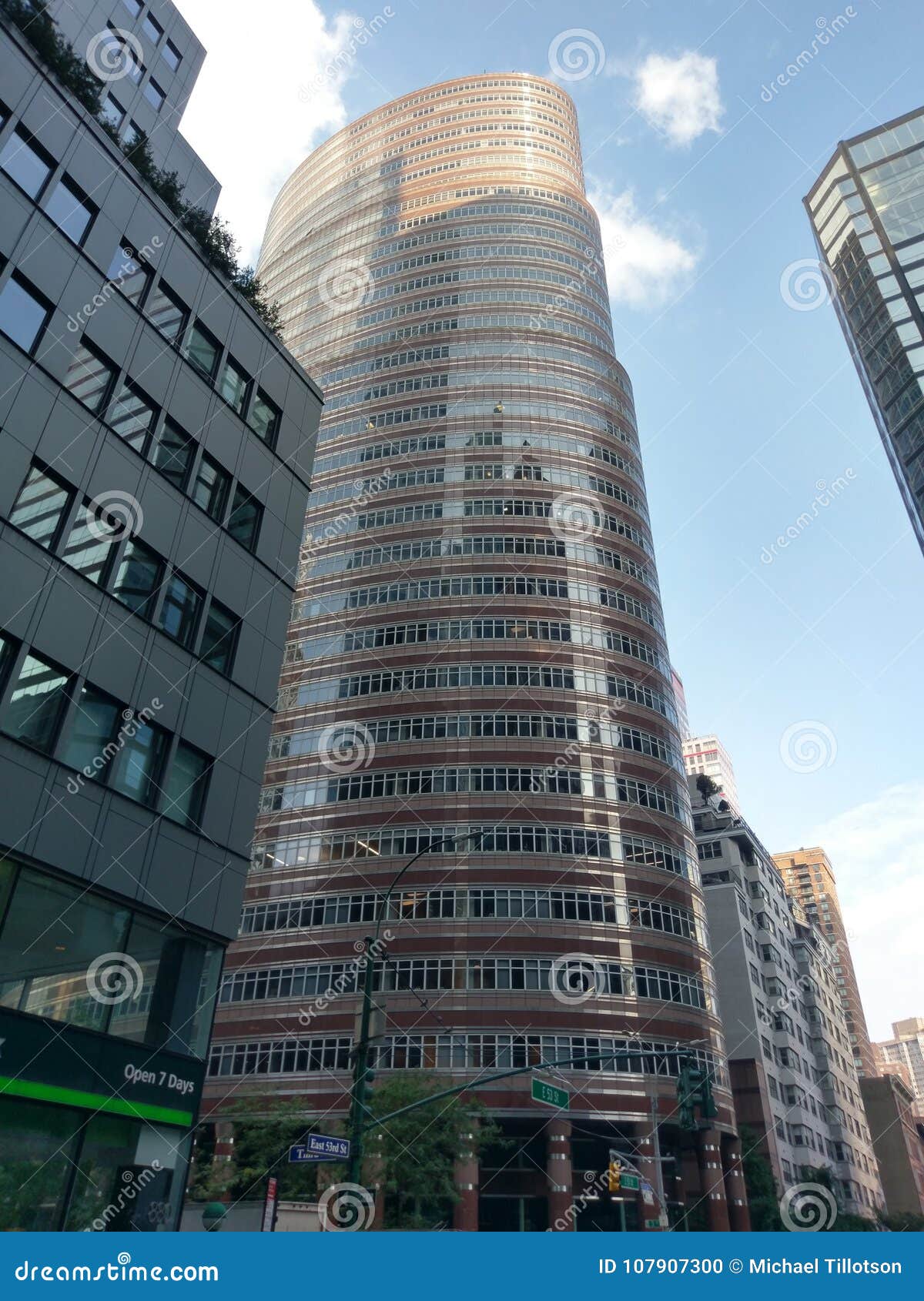 Latham & Watkins LLP Building in Manhattan, New York City Editorial