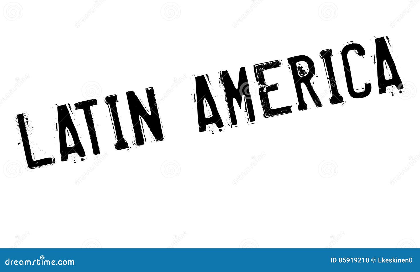 latin america rubber stamp