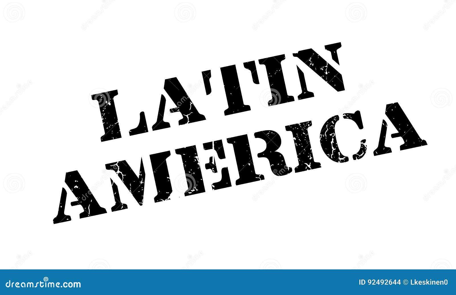 latin america rubber stamp