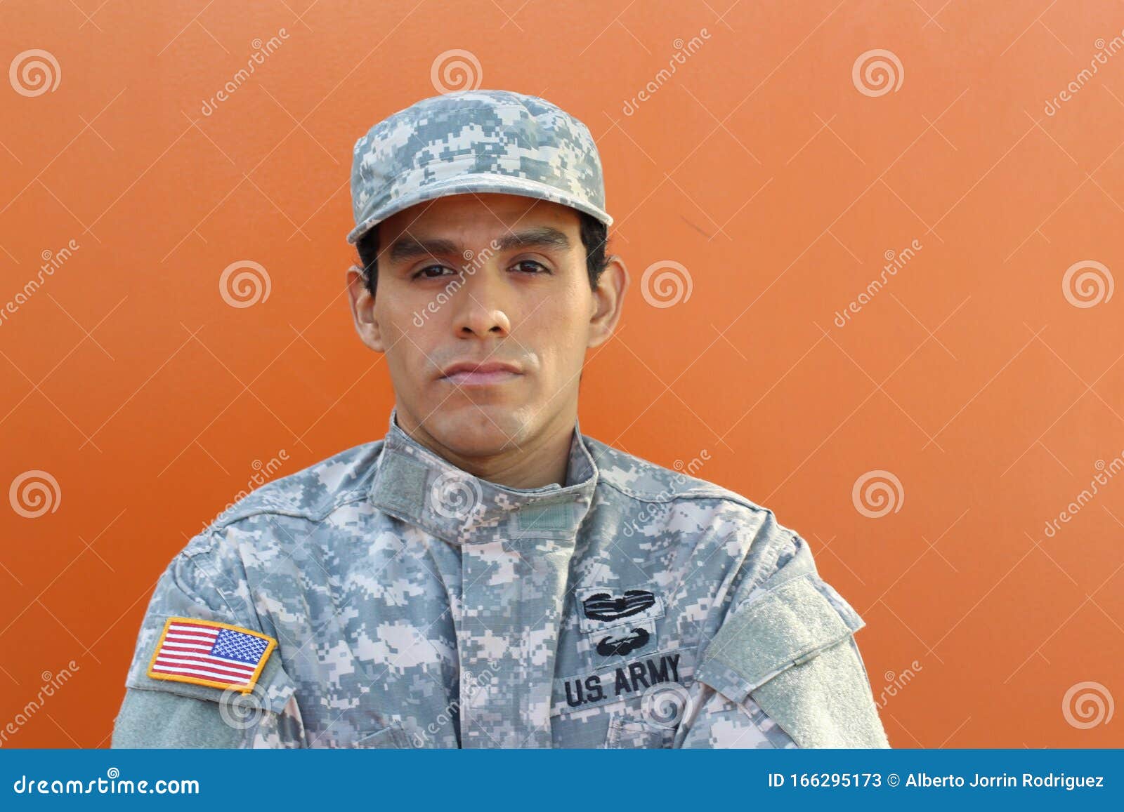 Latin American US Army Soldier Stock Image Image of immigration