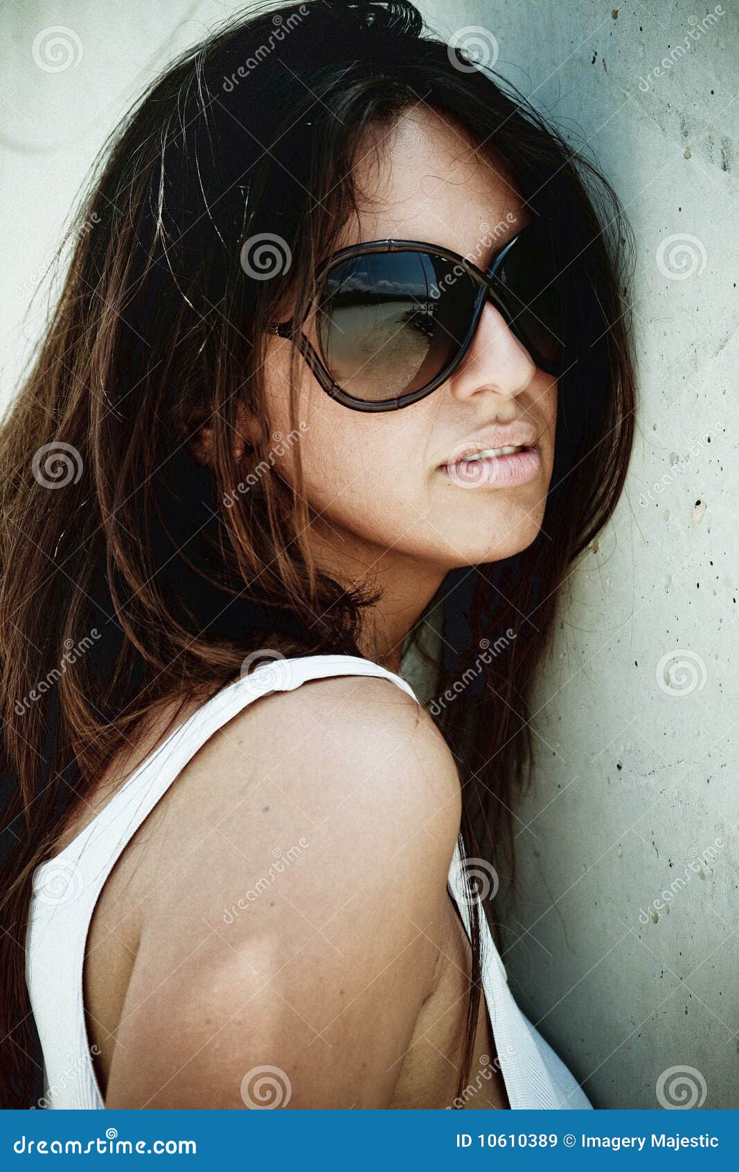 Latin Girl In Stylish Glasses Royalty Free Stock Images Image 10610389