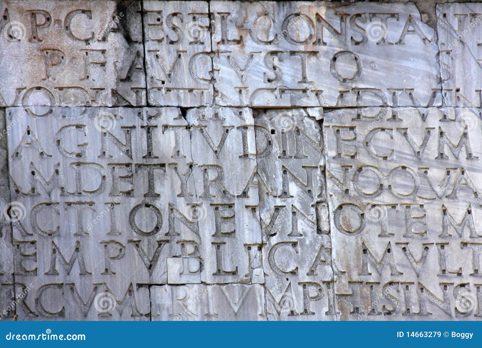 Latin Script Stock Image Image Of Script Historical 14663279