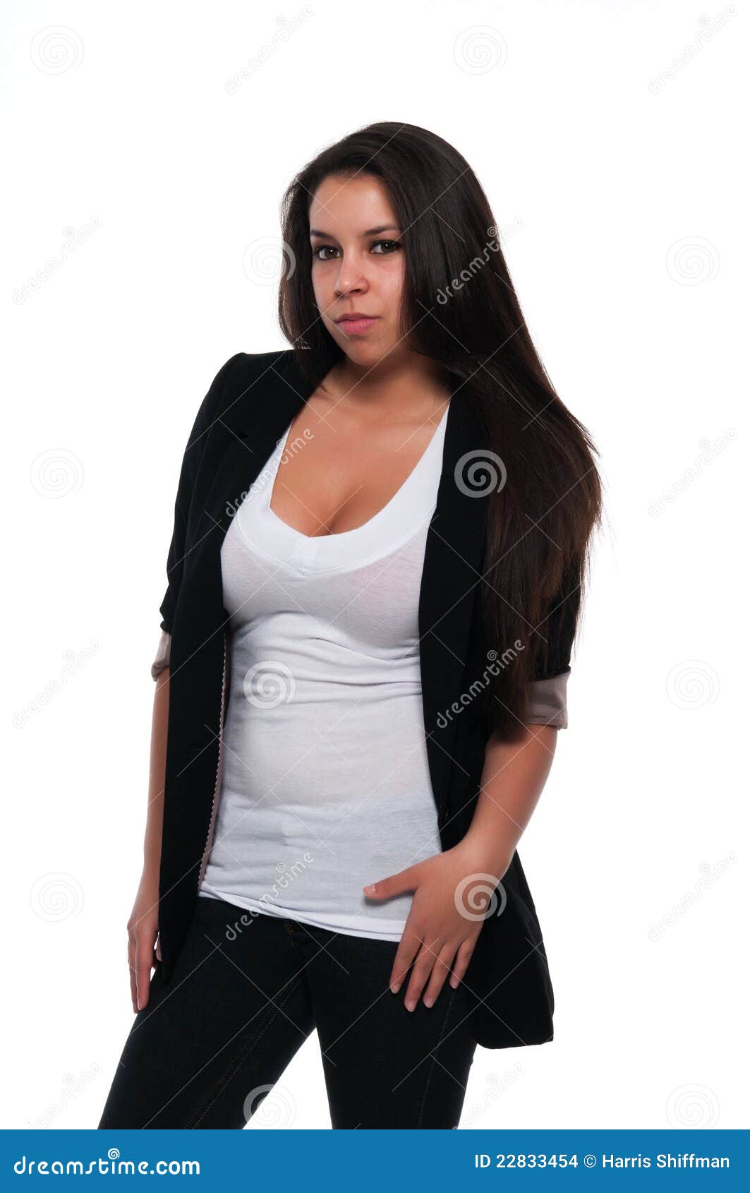 Latina stock photo. Image of attractive, petite, long - 22833454