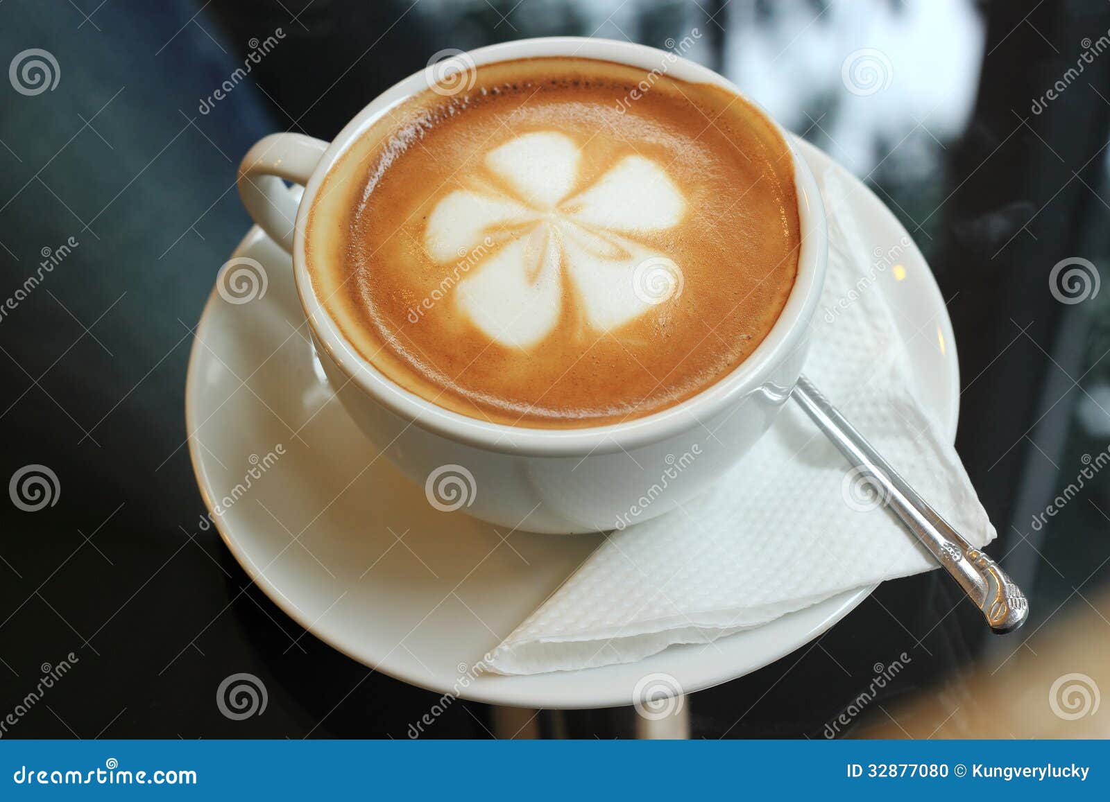 Latte coffee art stock photo. Image of concepts, macchiato 32877080