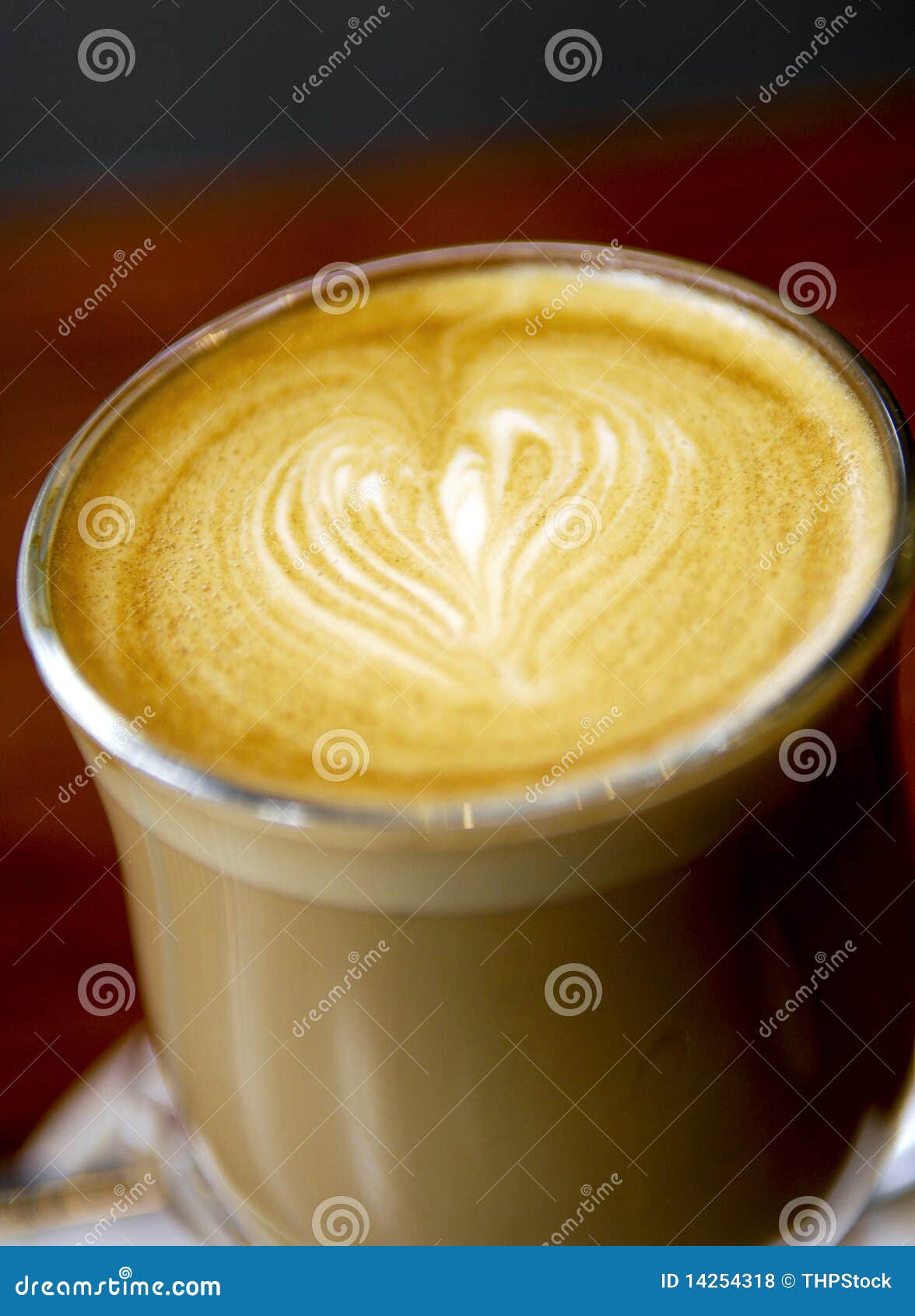 Latte Love Heart Coffee Royalty Free Stock Photos  Image: 14254318