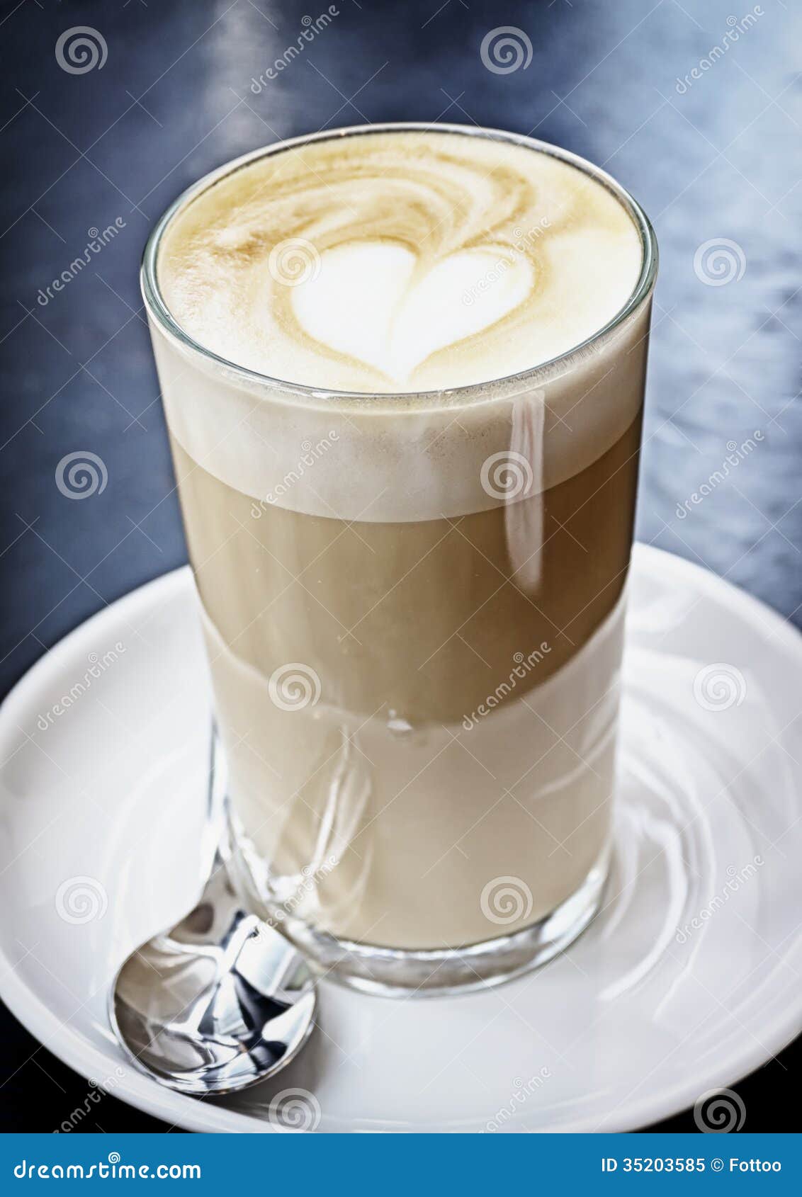 Latte Macchiato Stock Image Image Of Latte Cappuccino