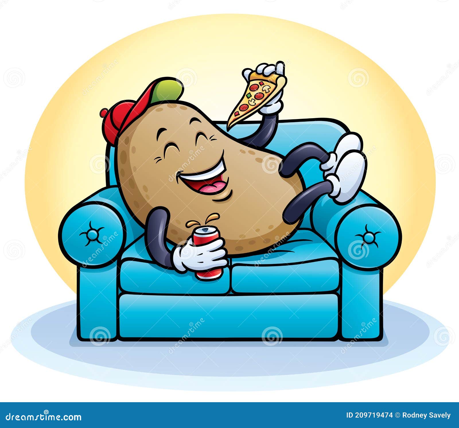 Couch Potato Cartoon Images - Goimages I