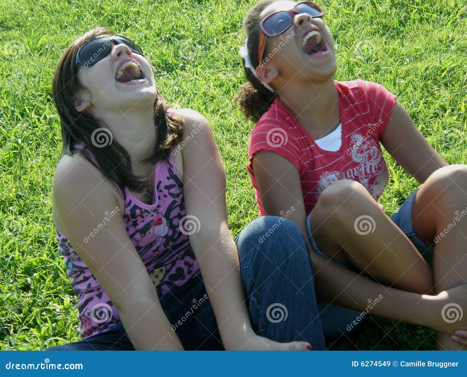 Laughing Fun stock image. Image of cute, teenagers, friends 6274549