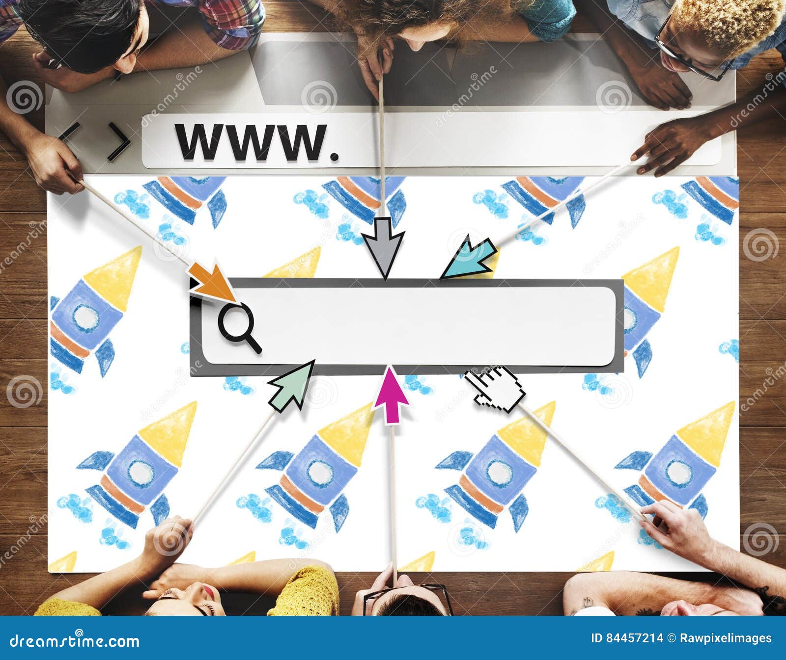 Launch Ignition Create Innovation Rocket Concept Stock Photo Image of