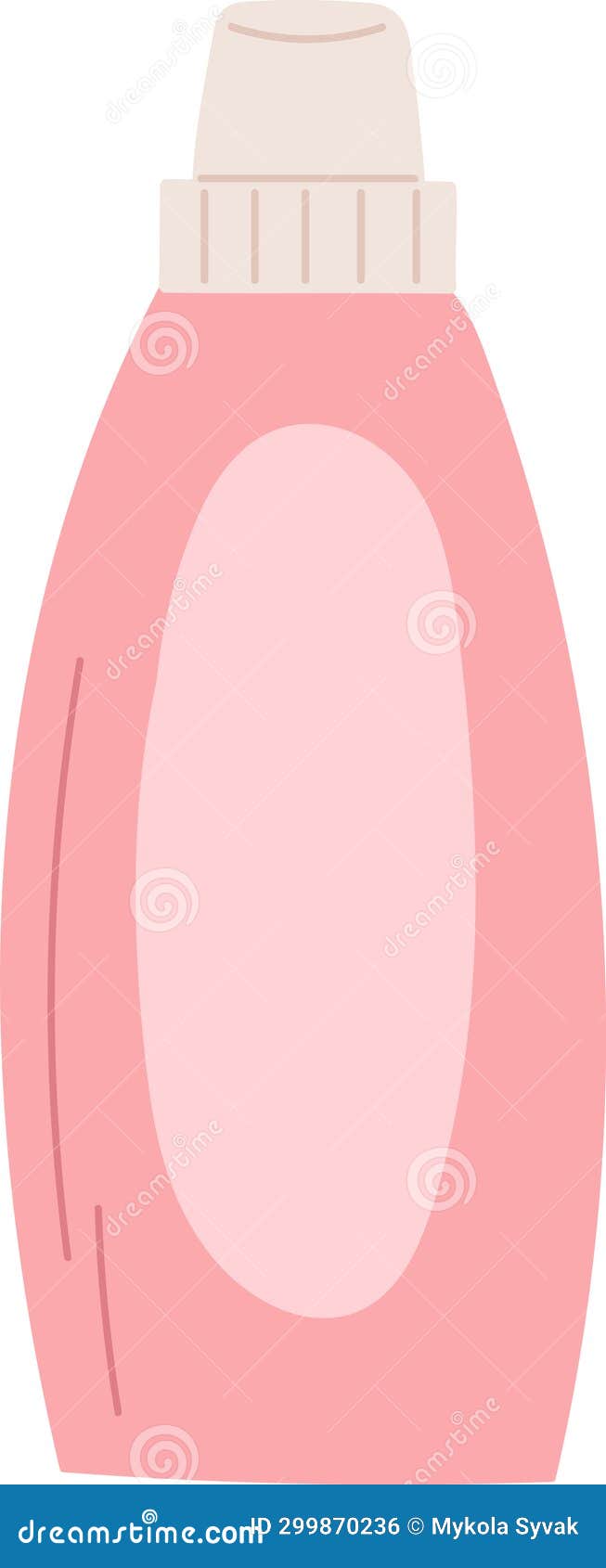 Laundry Conditioner Bottle stock illustration. Illustration of