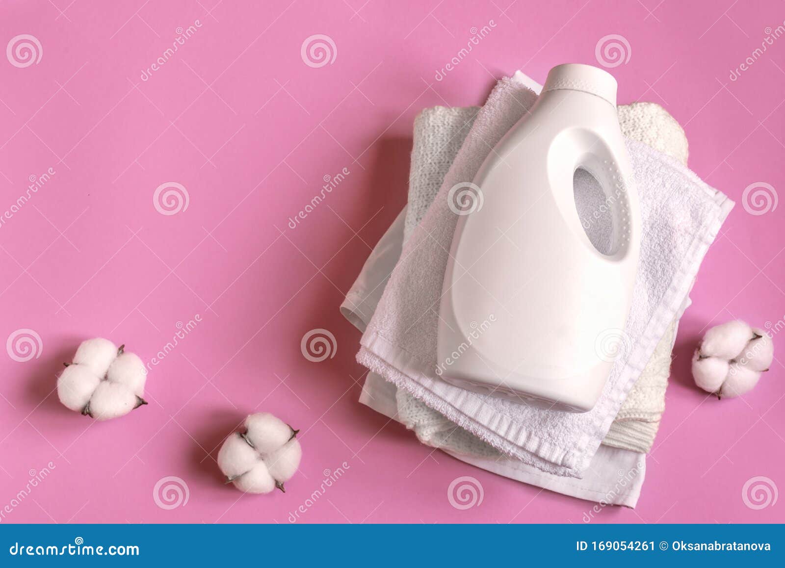 Laundry Detergent and Cotton Stock Image Image of laundry, branding