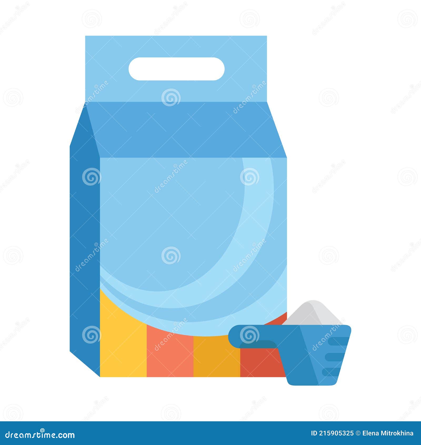 Washing Powder With Measuring Cup Colored Icon In Powerpoint Pptx Png And  Editable Eps Format