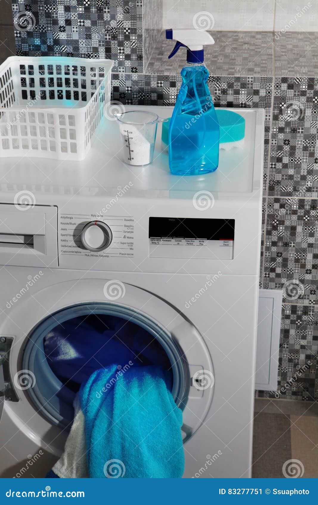 Laundry powder for washing stock image. Image of smallclothes 83277751