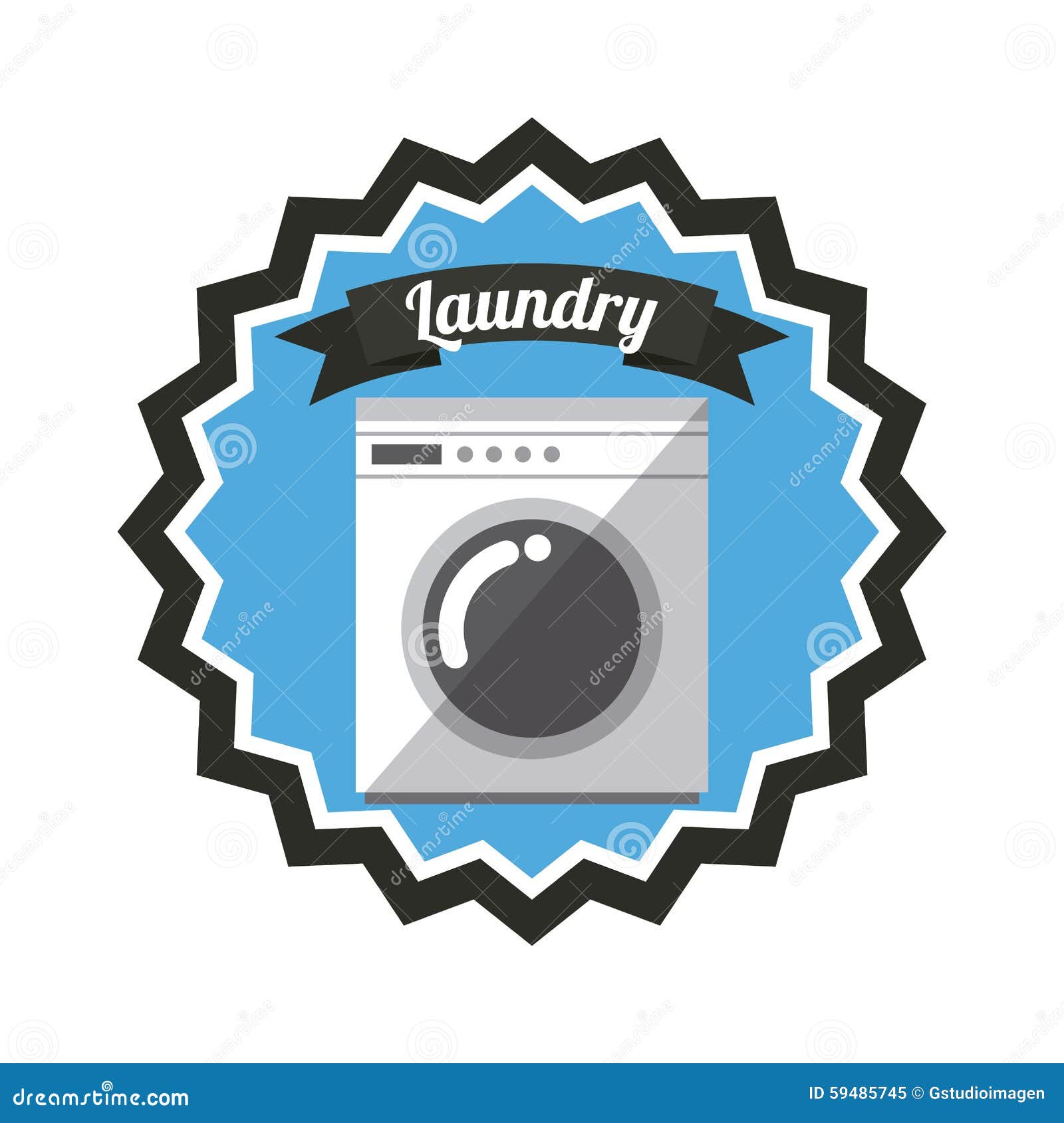  Laundry service stock vector Illustration of background 
