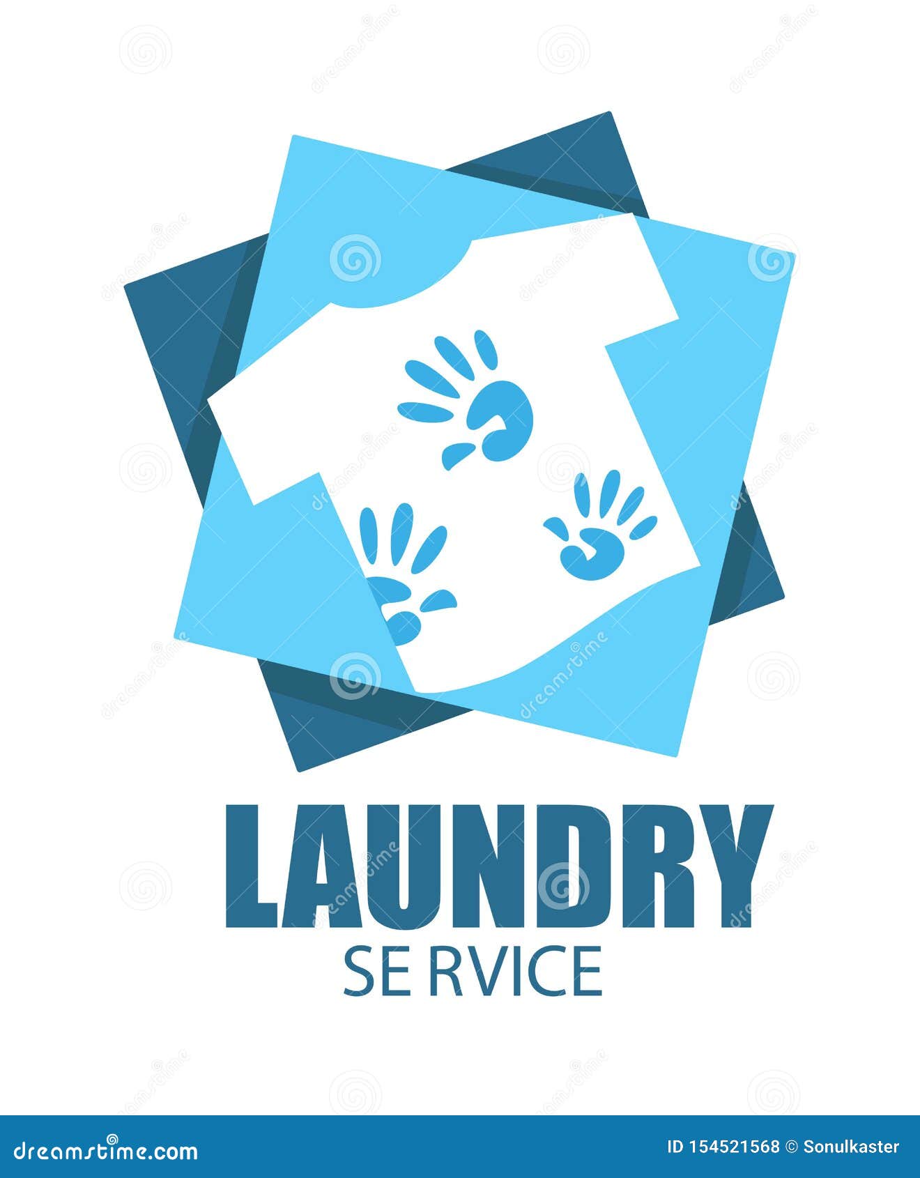 Laundry Service Dirty T Shirt With Stains Clothes Washing Stock