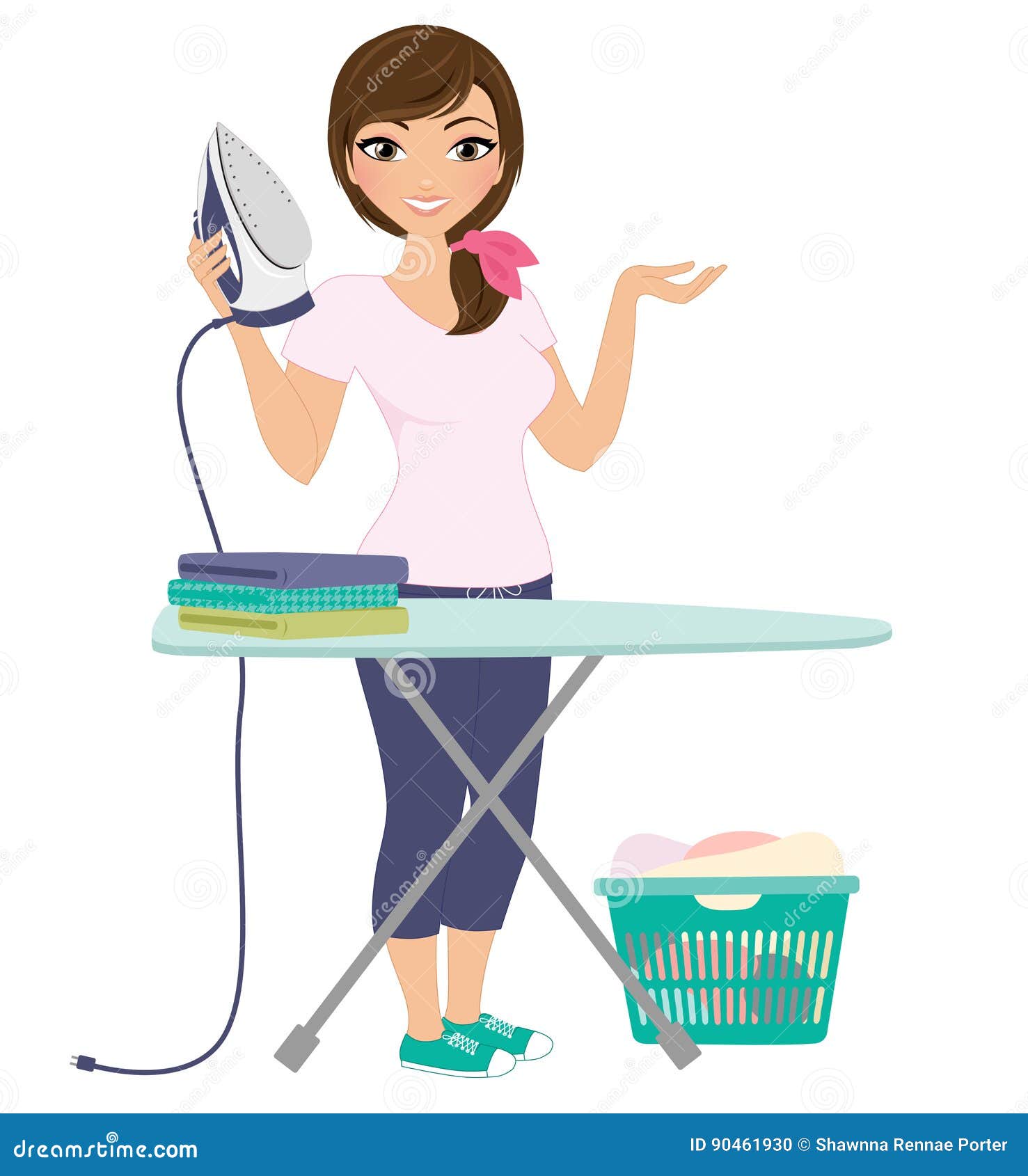 Ironing Woman Stock Illustrations – 1,728 Ironing Woman Stock  Illustrations, Vectors & Clipart - Dreamstime