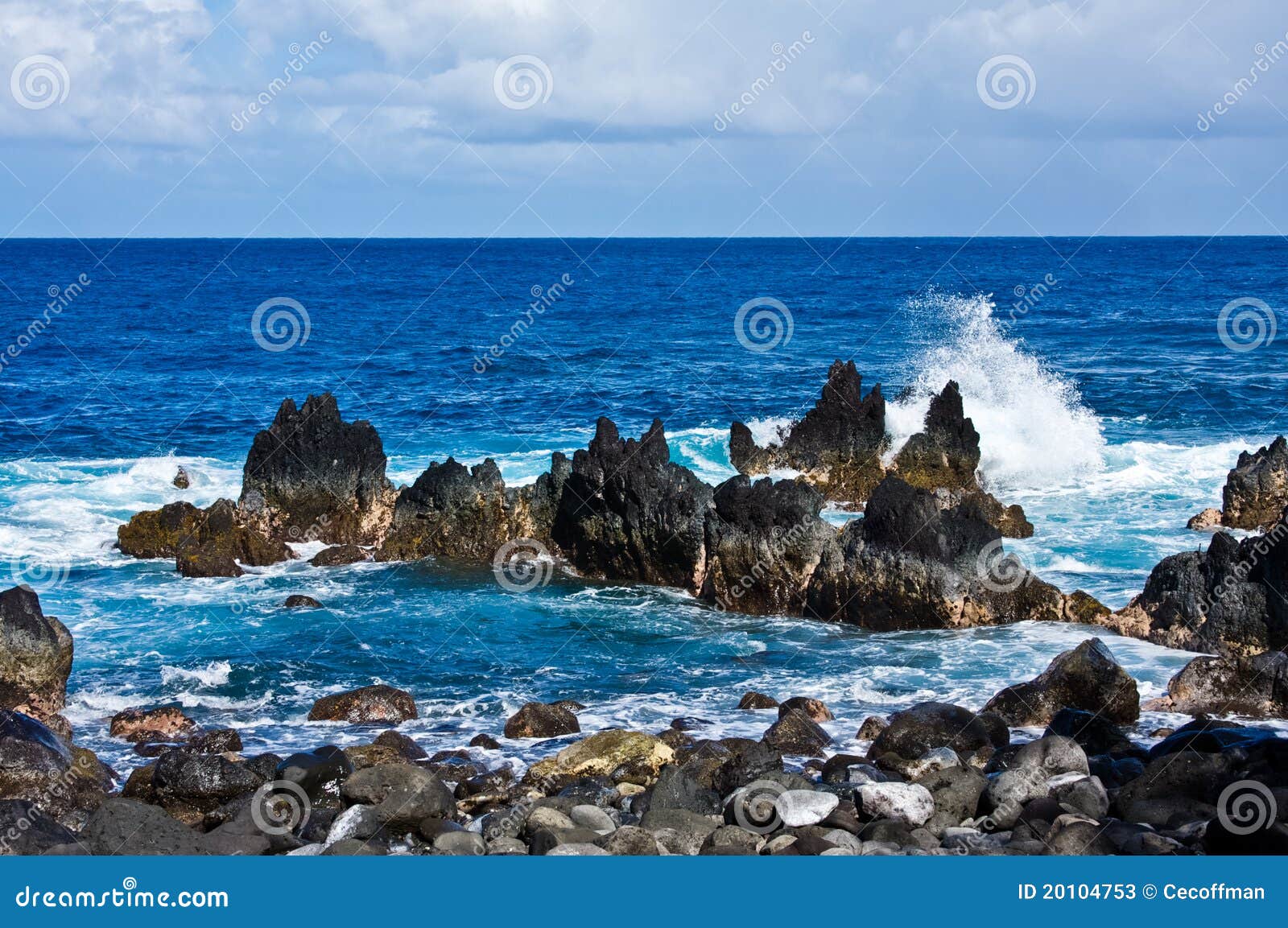 Laupahoehoe Point, Hawaii stock image. Image of coast 20104753