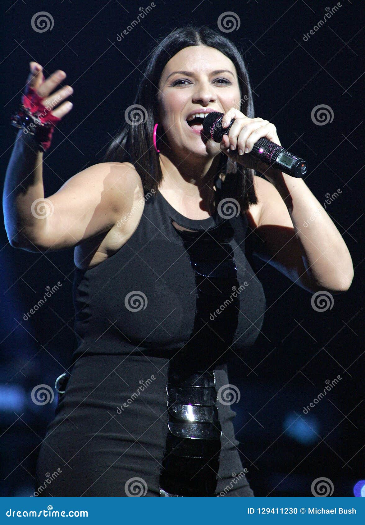 Laura Pausini performs live in concert at Seminole Hard Rock Live
