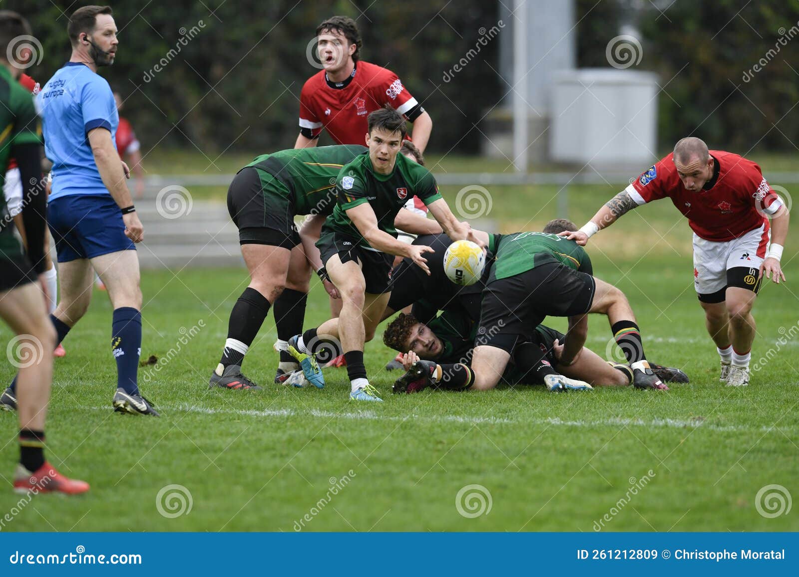 Lausanne Schweiz November 12 2022 Schweiz Vs Litauen Rugby Europe Menrsquo S Tropho Juanantonio Samaranch Stadium Redaktionelles Stockbild