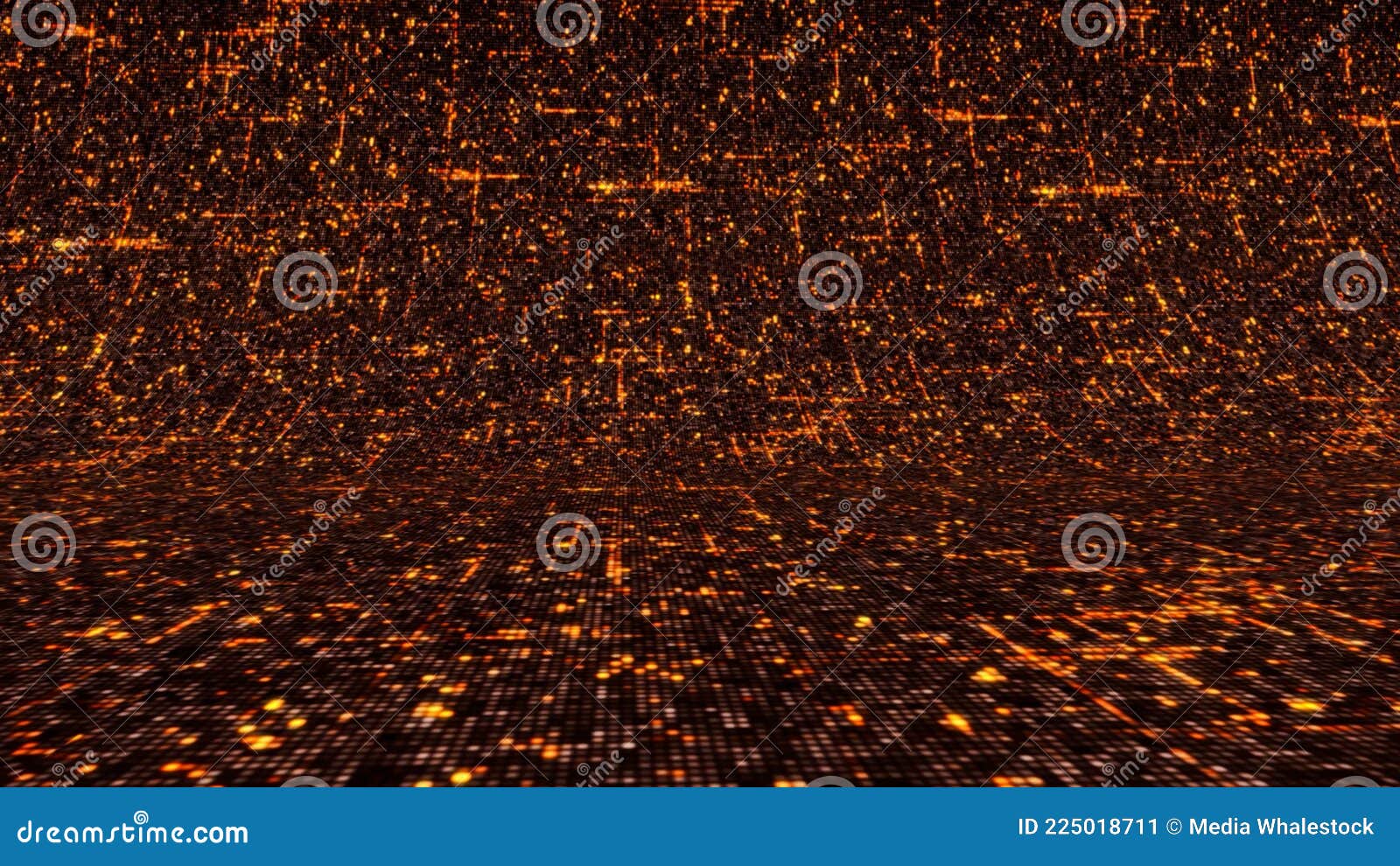 lava background in cyberspace. animation. background is made of cybernetic lava rising like wave. abstract lava in