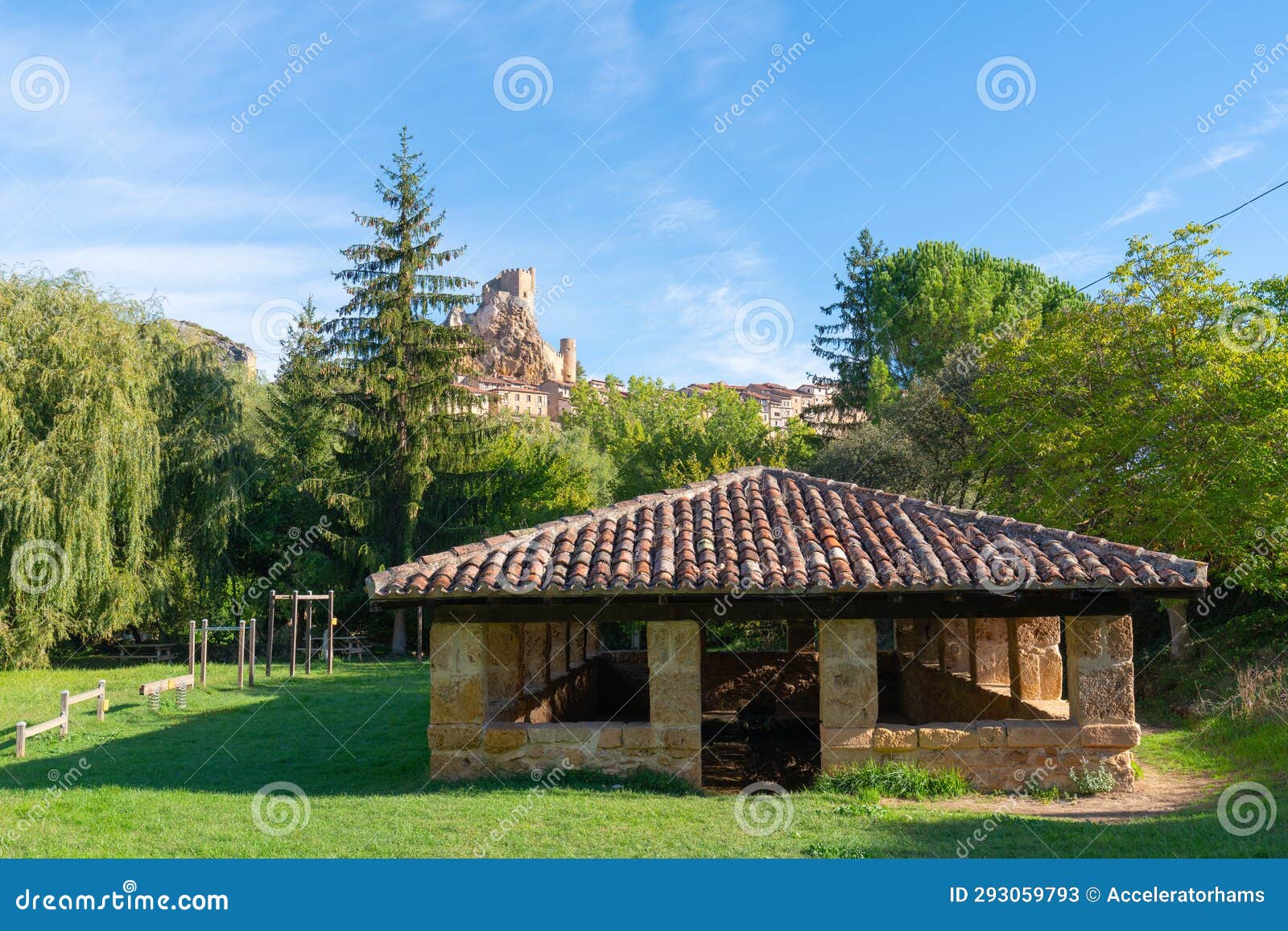 lavadero medieval washing and laundry area frias spain