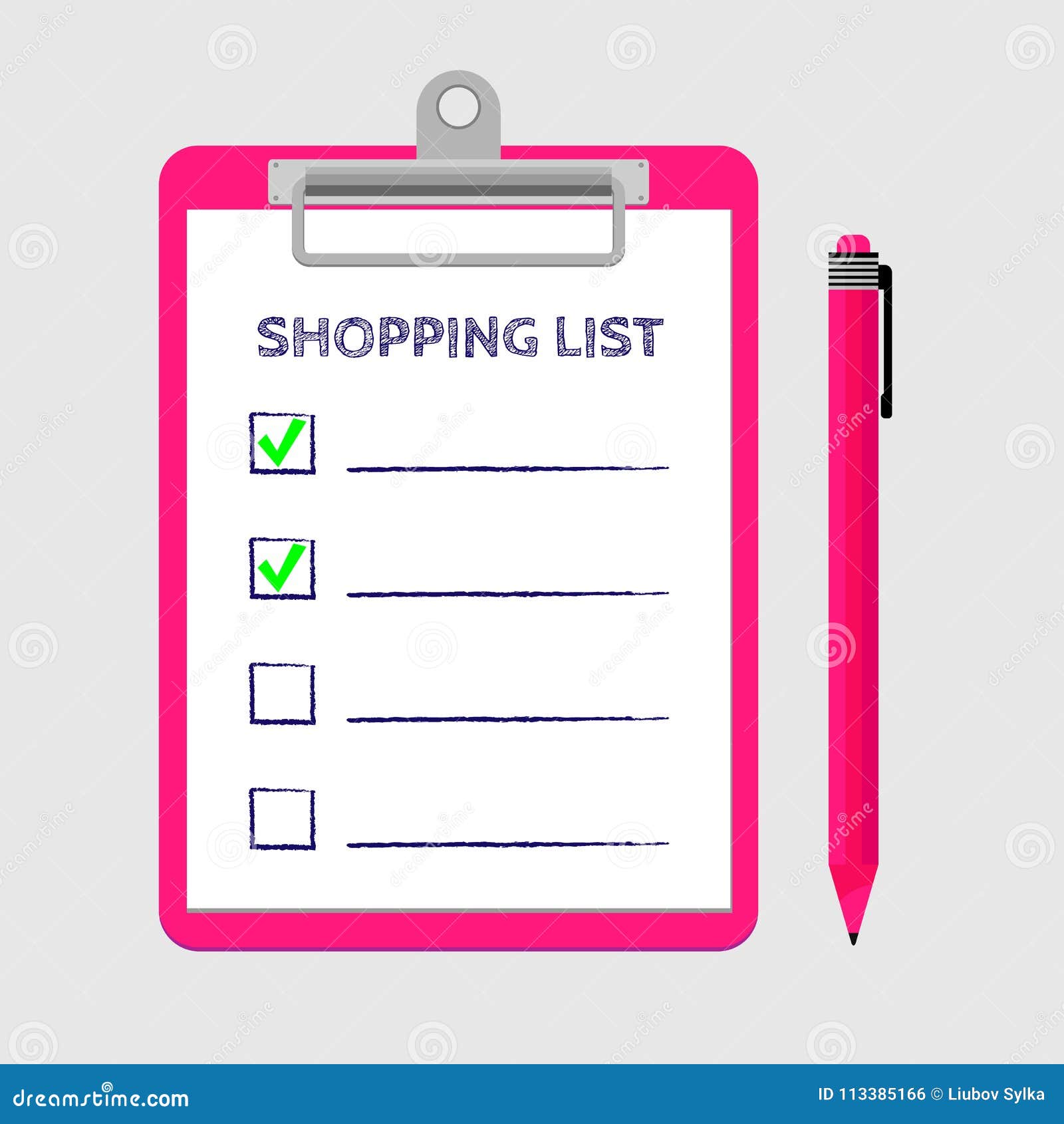 Do the shopping list