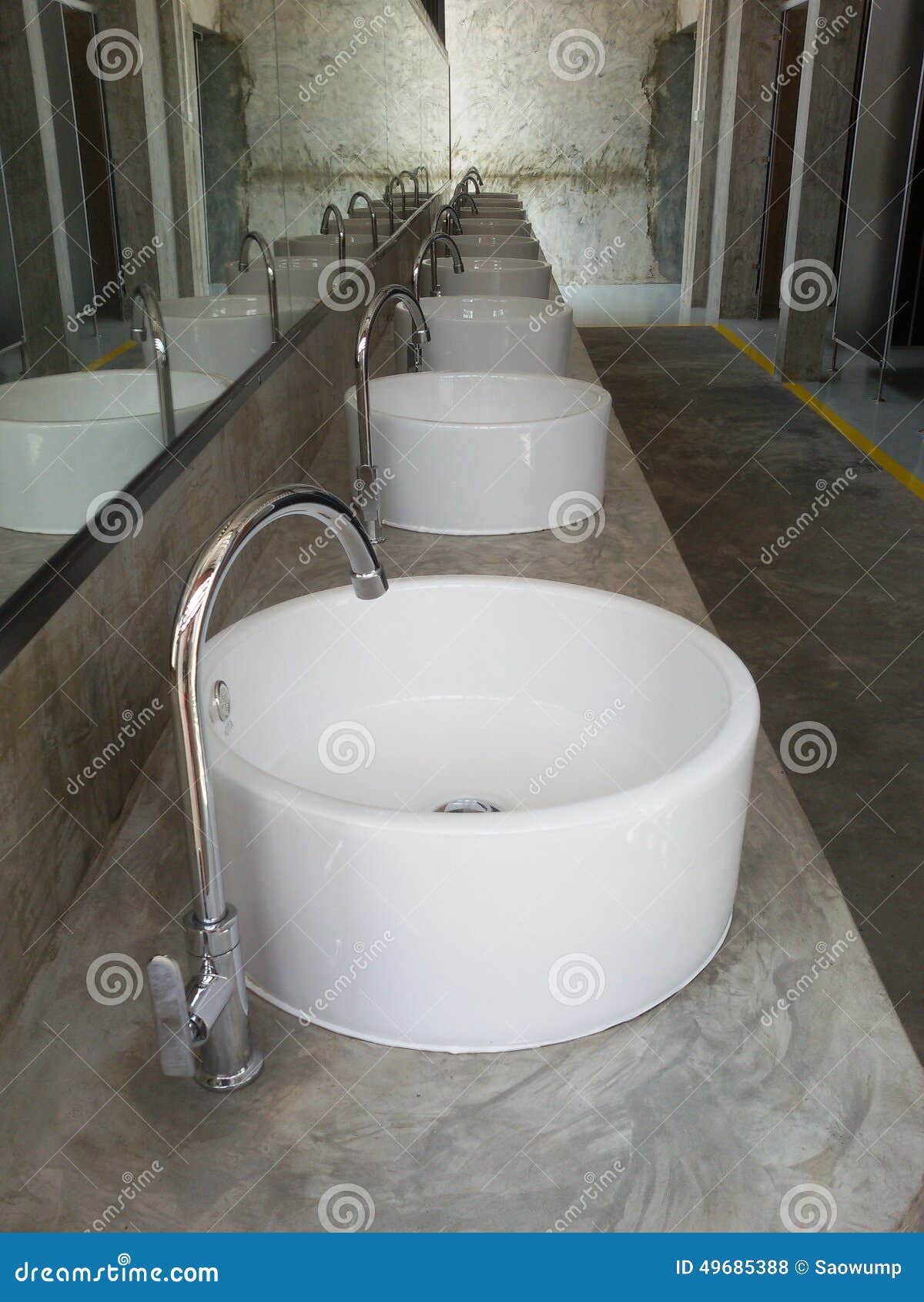 Lavatory at public toilets stock photo. Image of loft 49685388