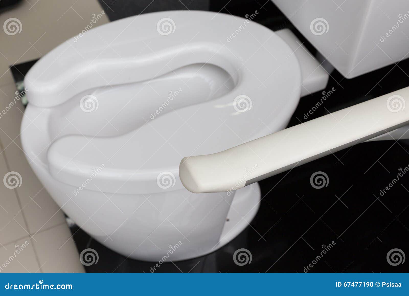 Lavatory Toilet for Elderly People Stock Photo Image of design