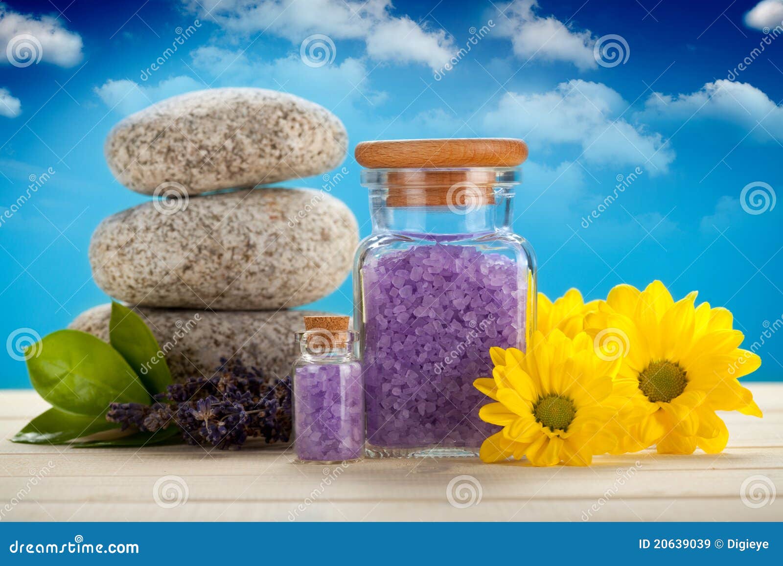 Lavender aromatherapy stock image. Image of bath, nature 20639039