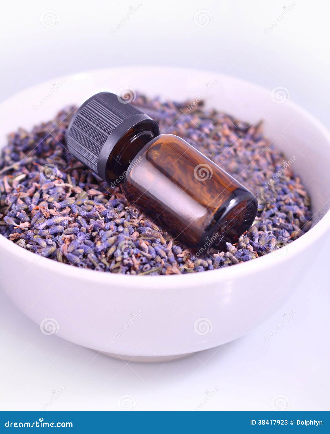 Lavender aromatherapy oil stock image. Image of bottle 38417923