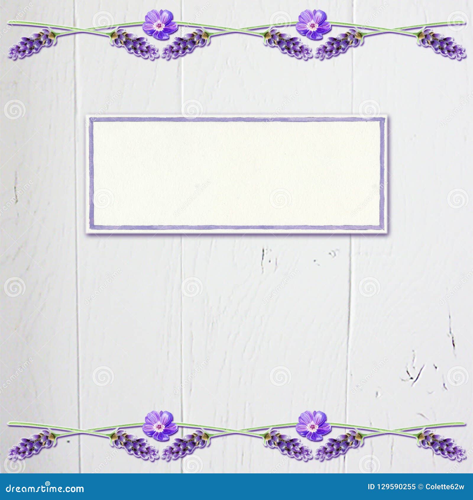 Lavender Floral Scrapbook FRONTPAGE Background with White Wood Stock  Illustration - Illustration of background, frontpage: 129590255