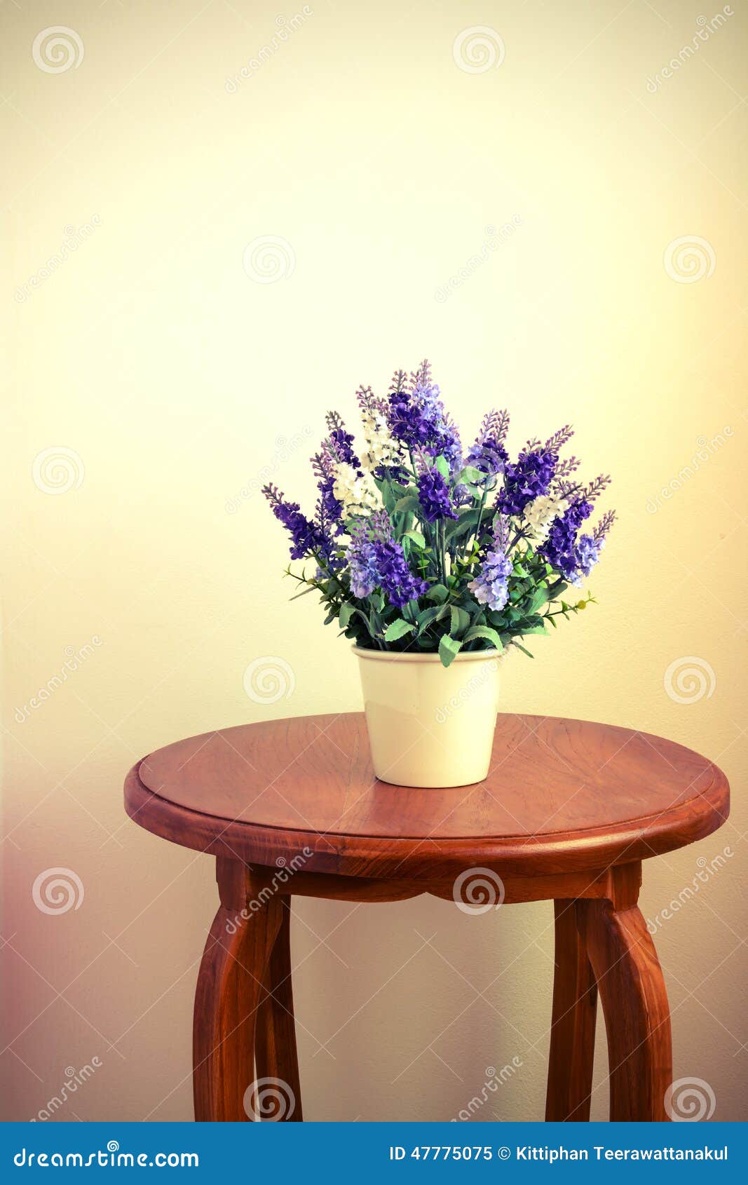 Lavender in flower pot stock image. Image of bouquet 