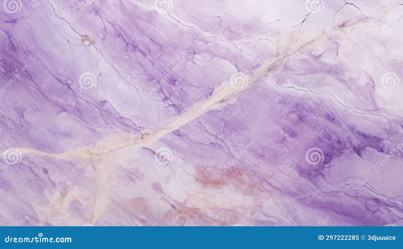 Lavender Marble with Limestone Horizontal Background. Stock